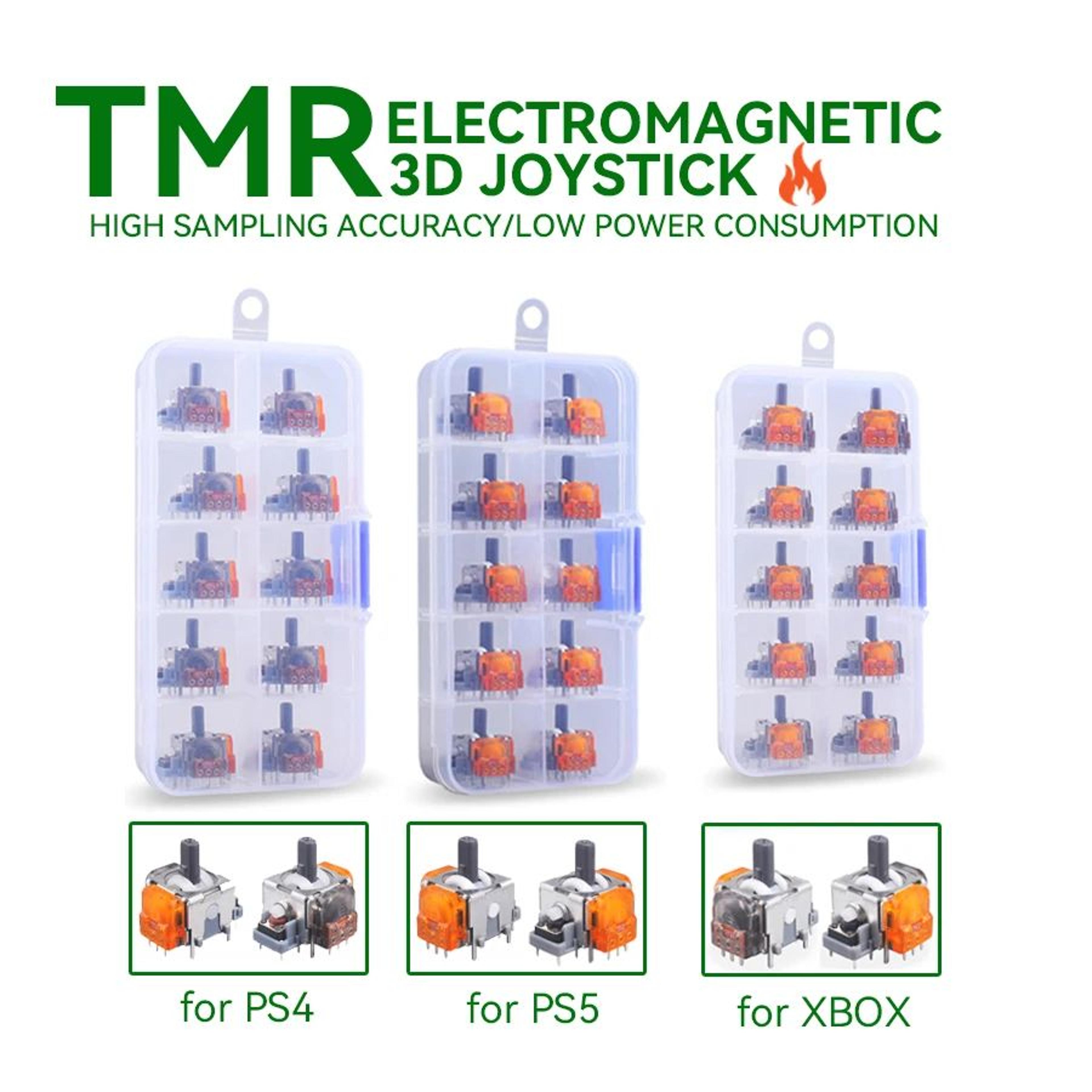 tmr hall effect joystick analog stick replacement