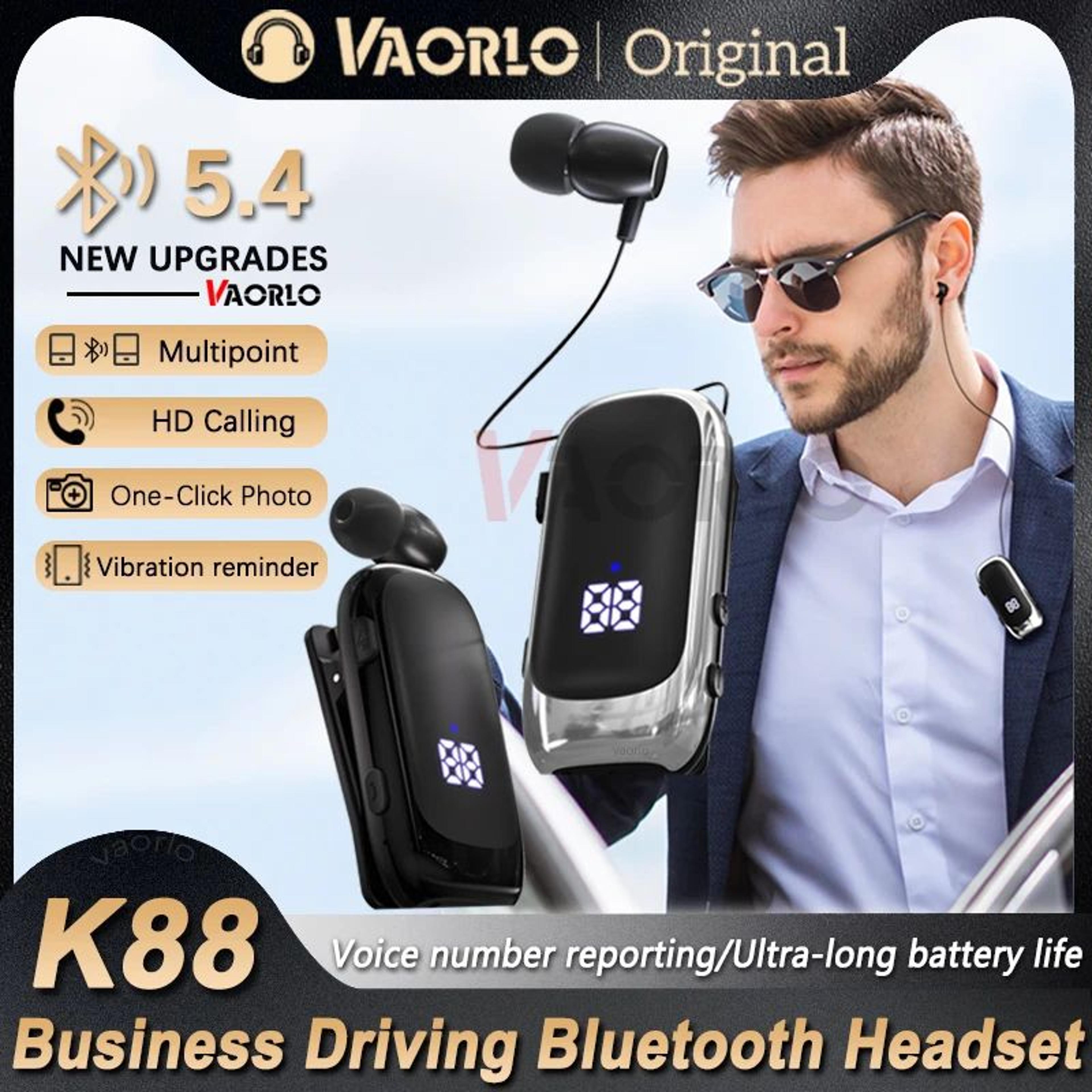 k88 bluetooth 5.4 wireless business headset