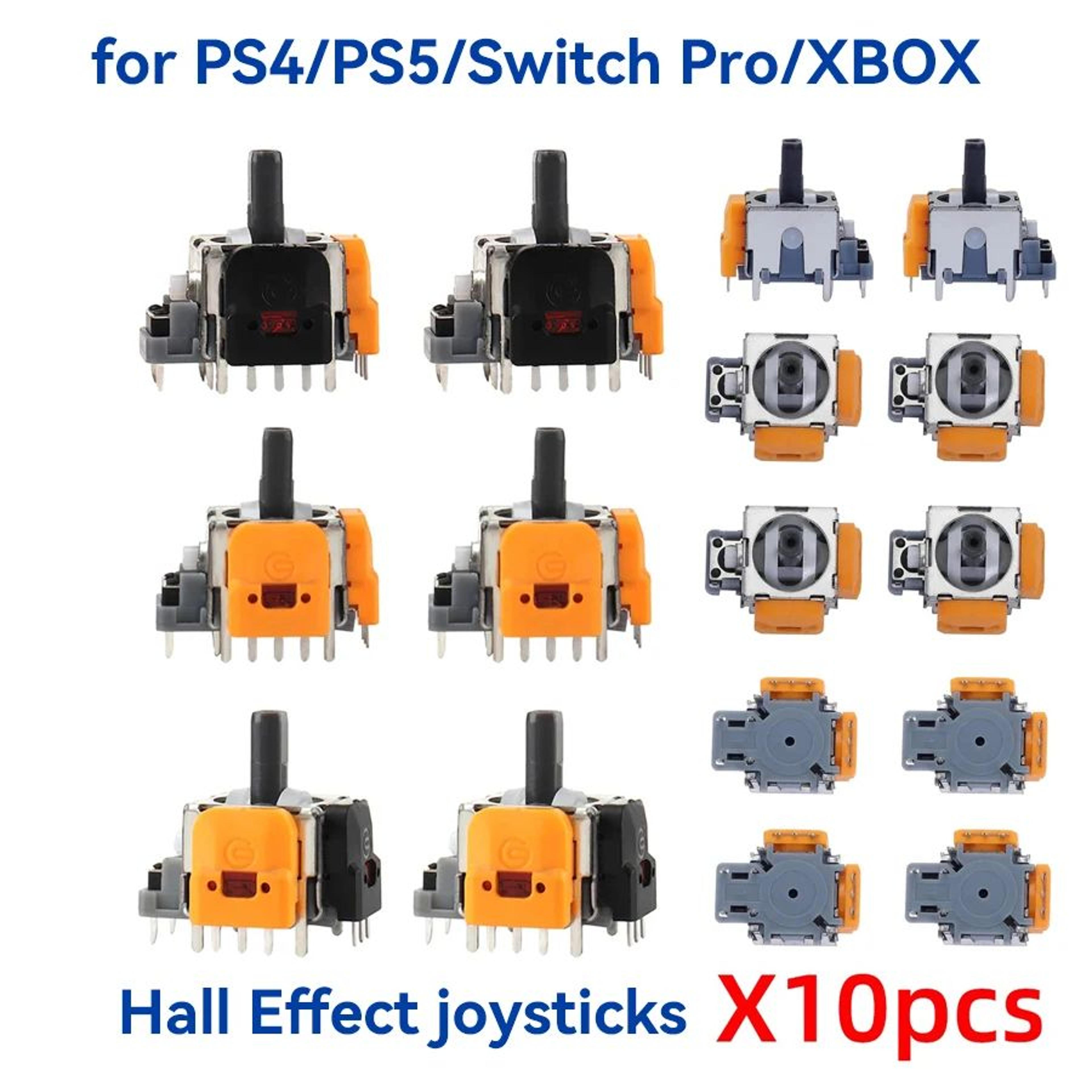 10pcs 3d hall effect joystick replacement modules