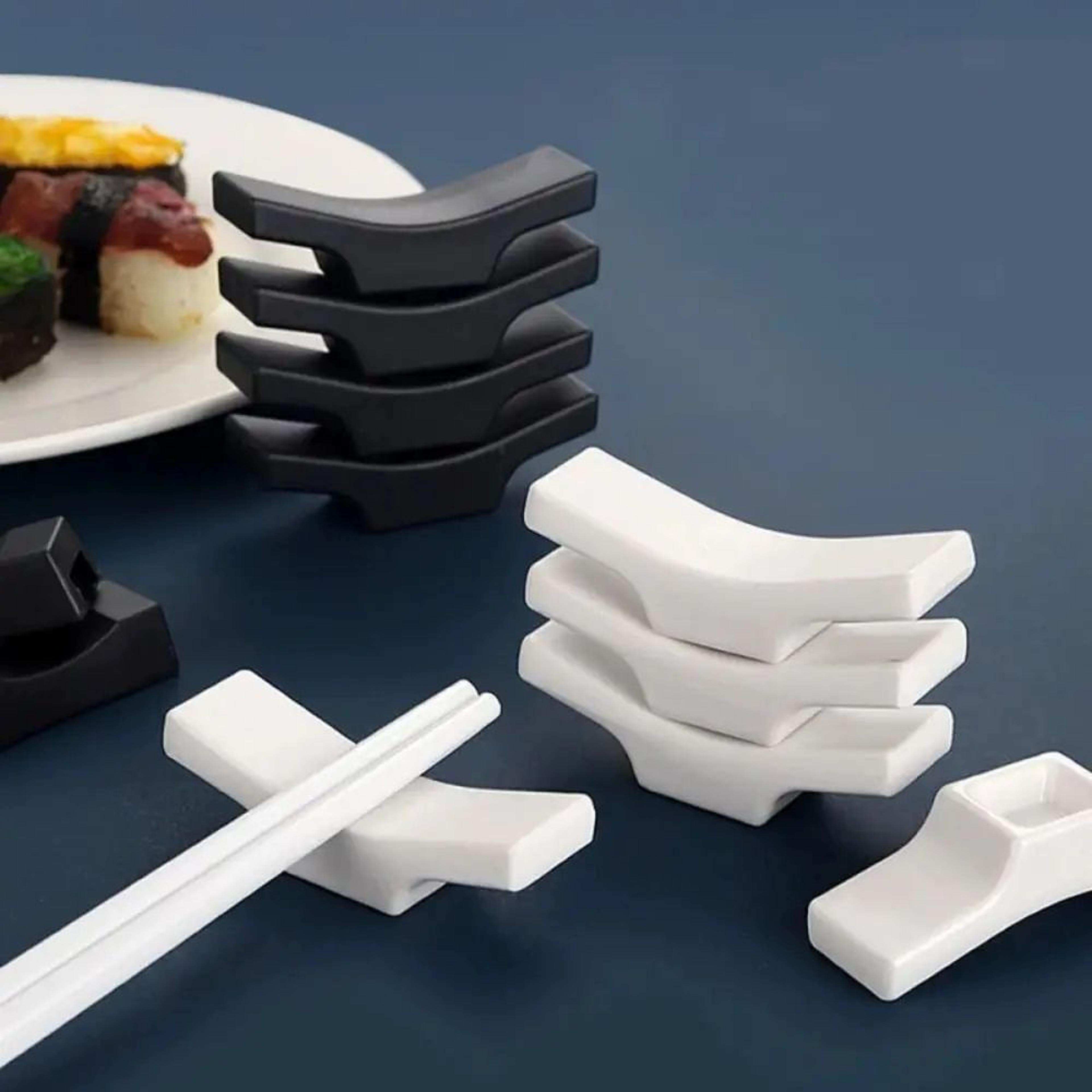 creative pillow shape chopstick rest and cutlery holder