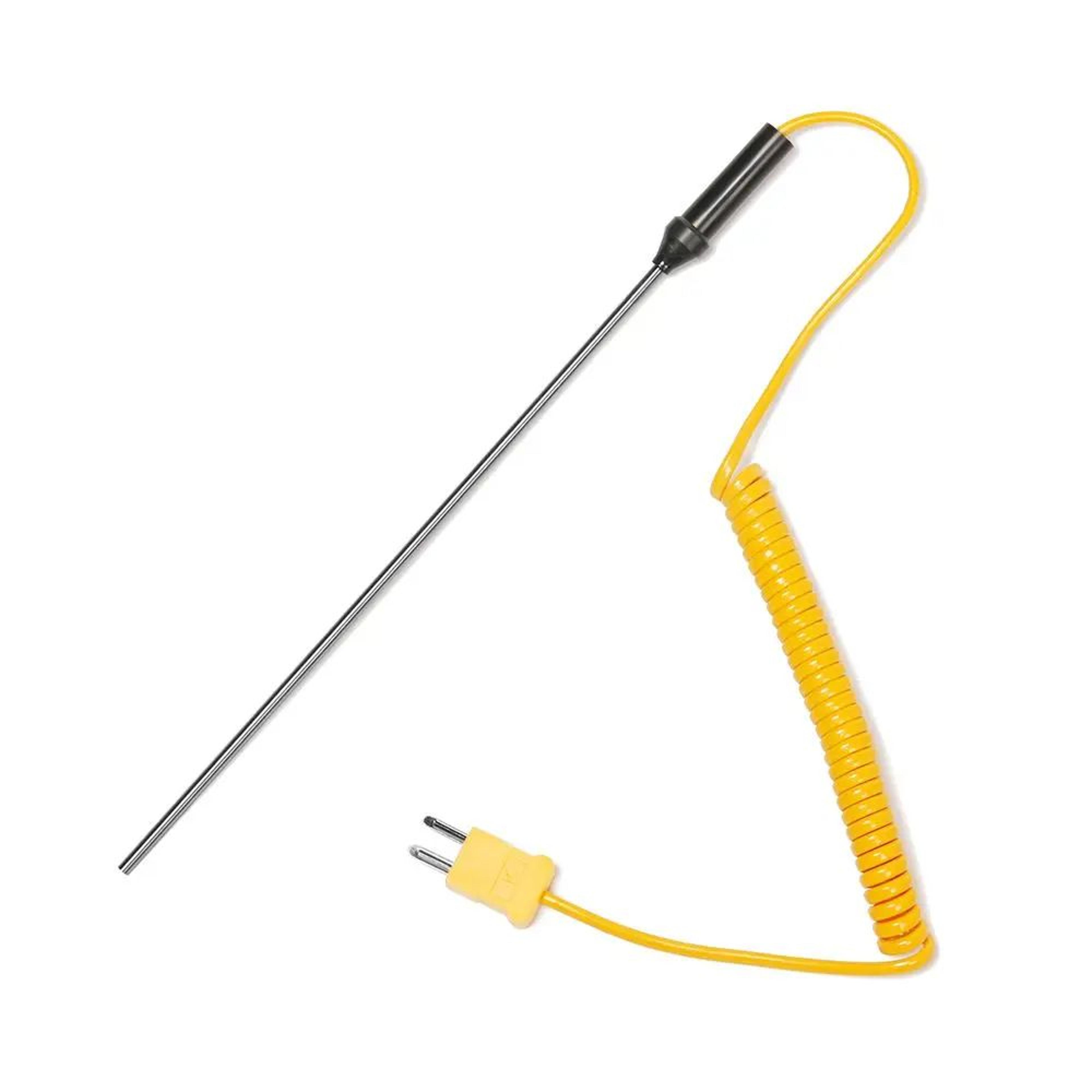 k type thermocouple probe sensor with wire for temperature measurement