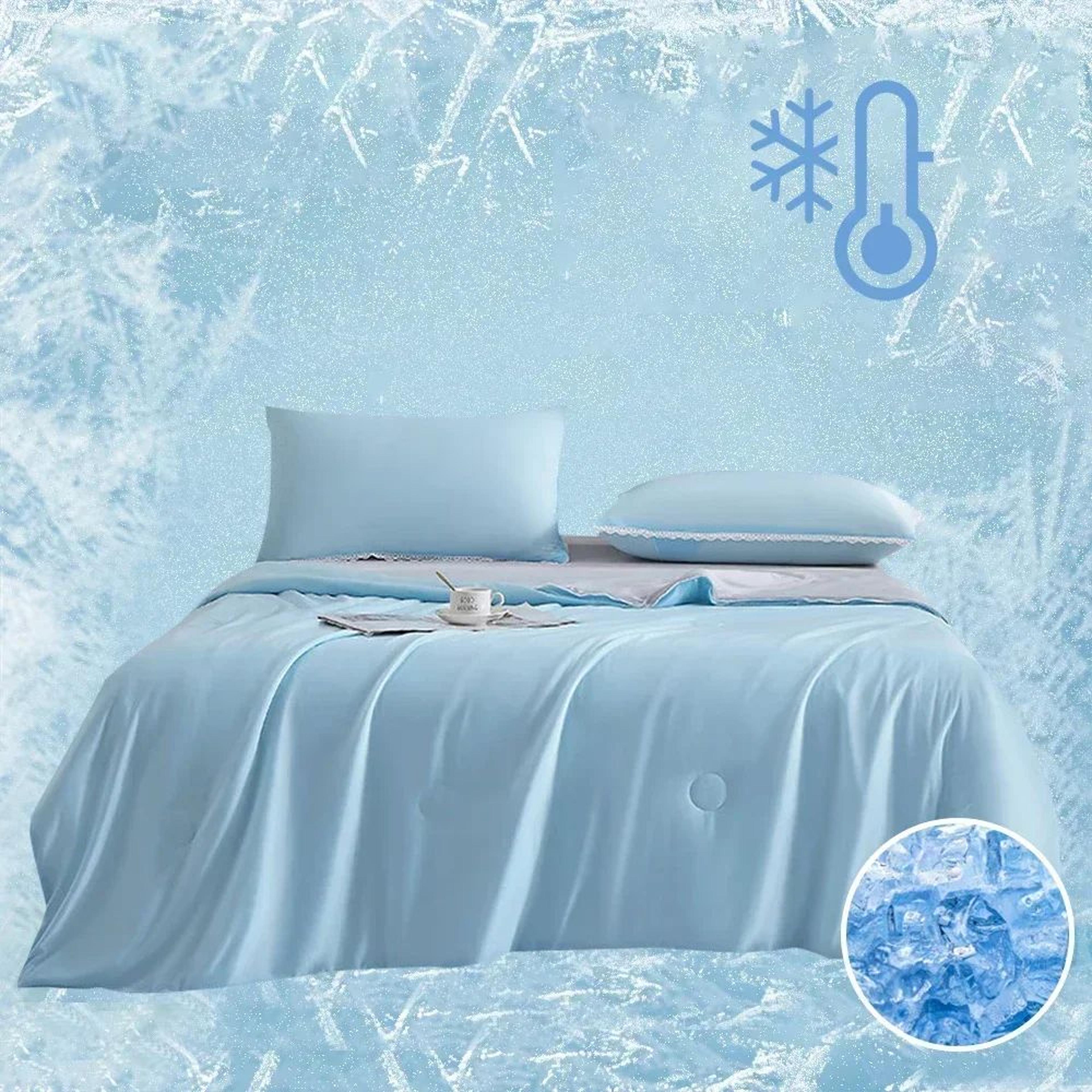 double sided cooling blanket lightweight summer comforter