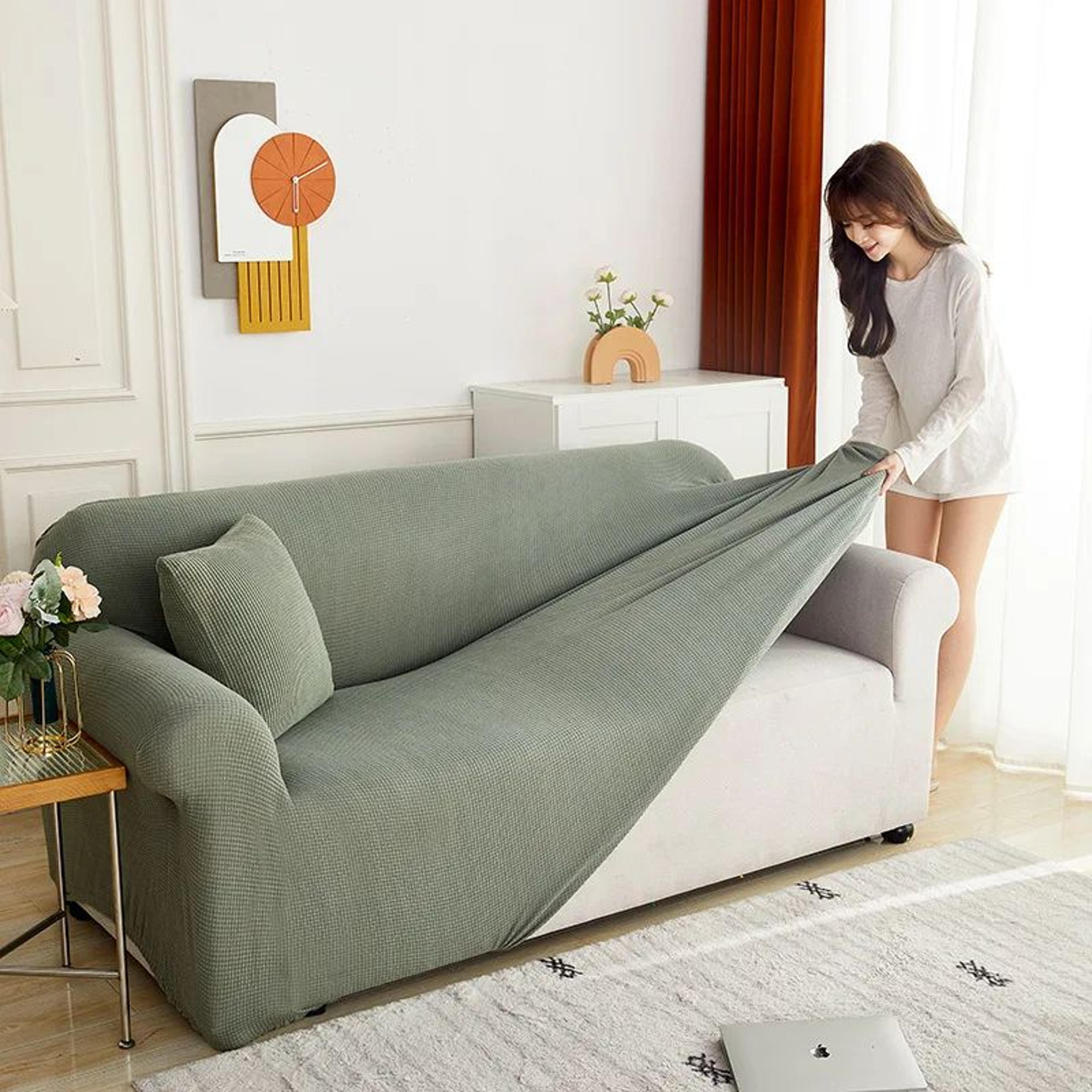 elastic jacquard stretch sofa cover for sectional couch