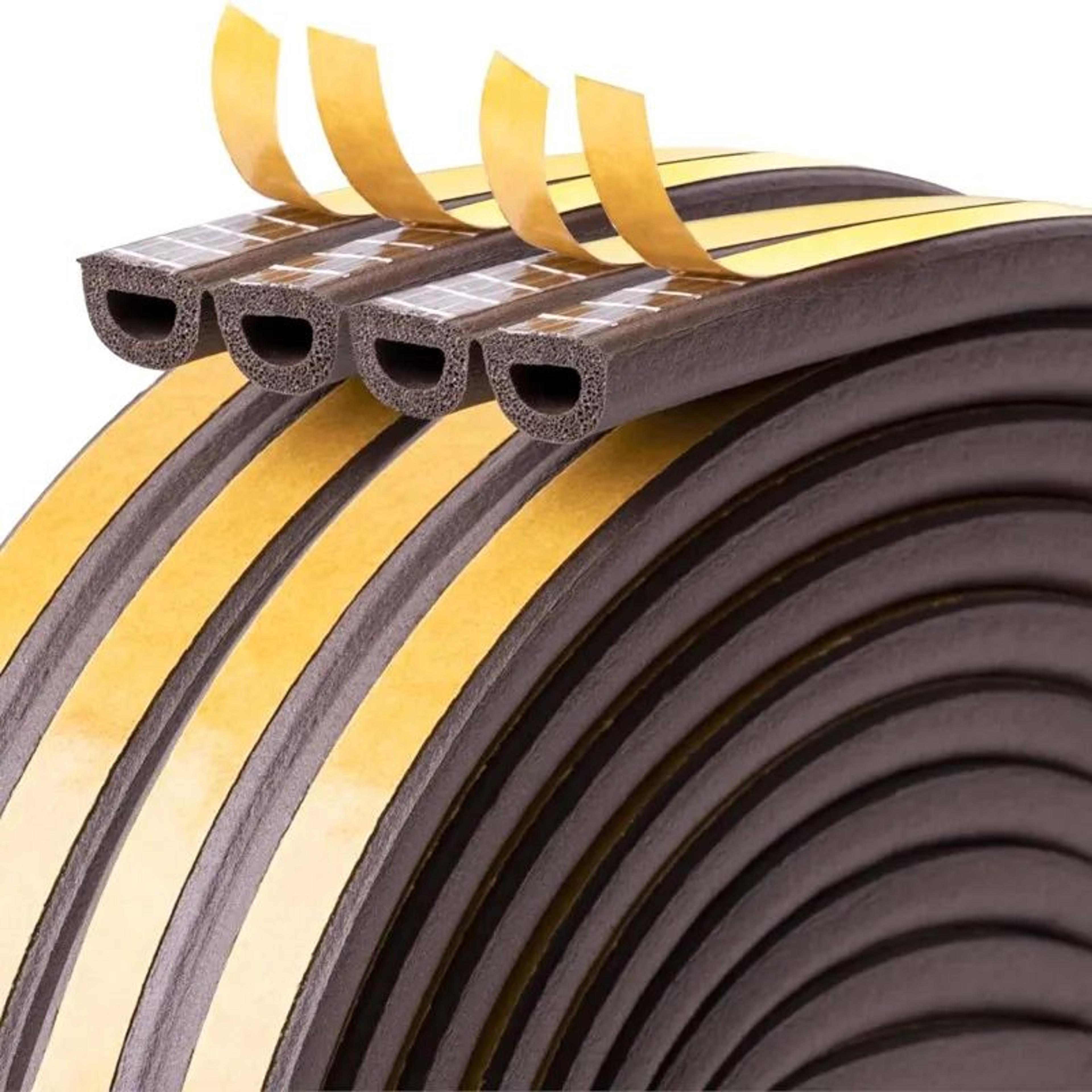 10m self adhesive door and window seal strip