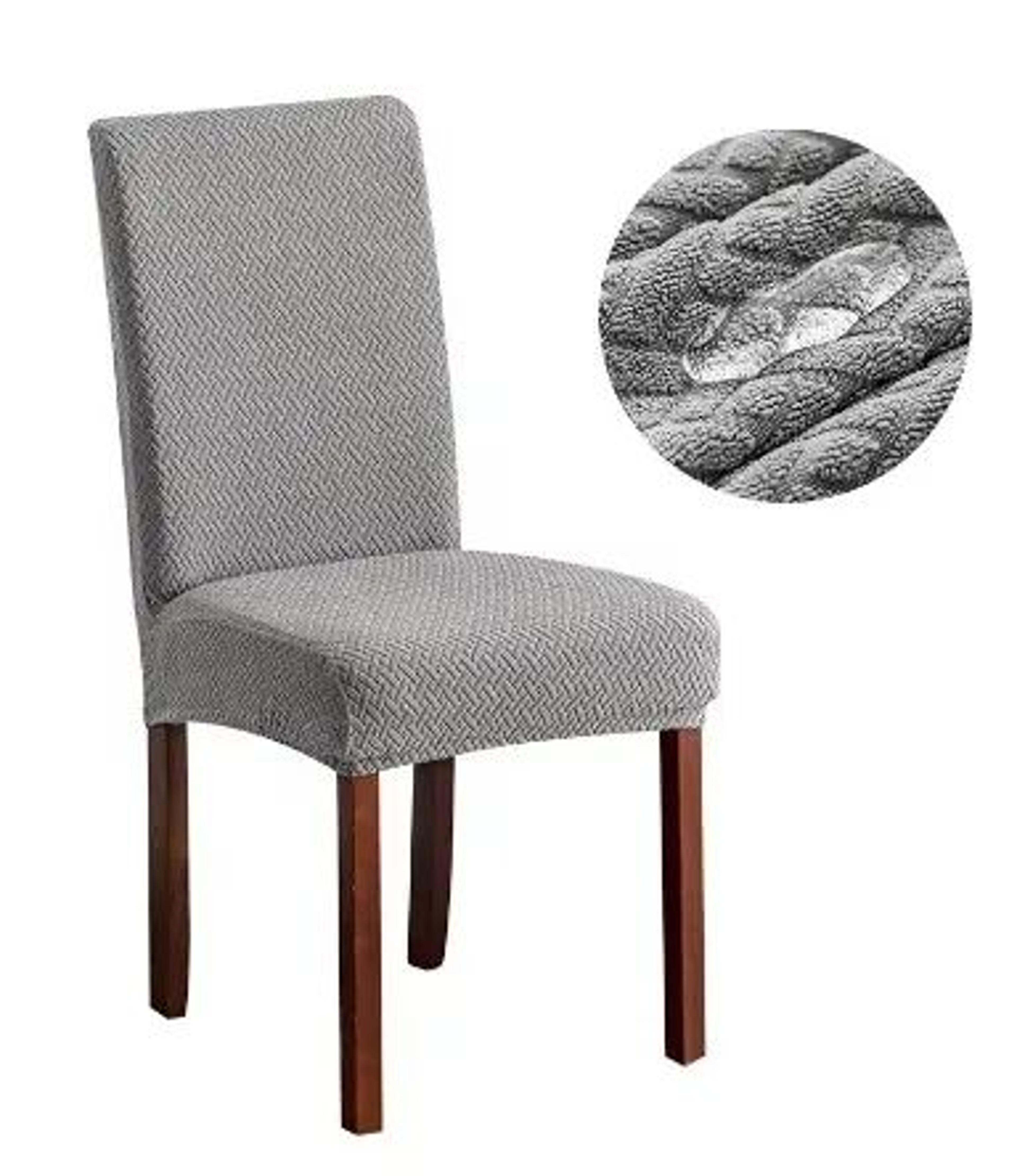 waterproof stretch jacquard dining chair cover