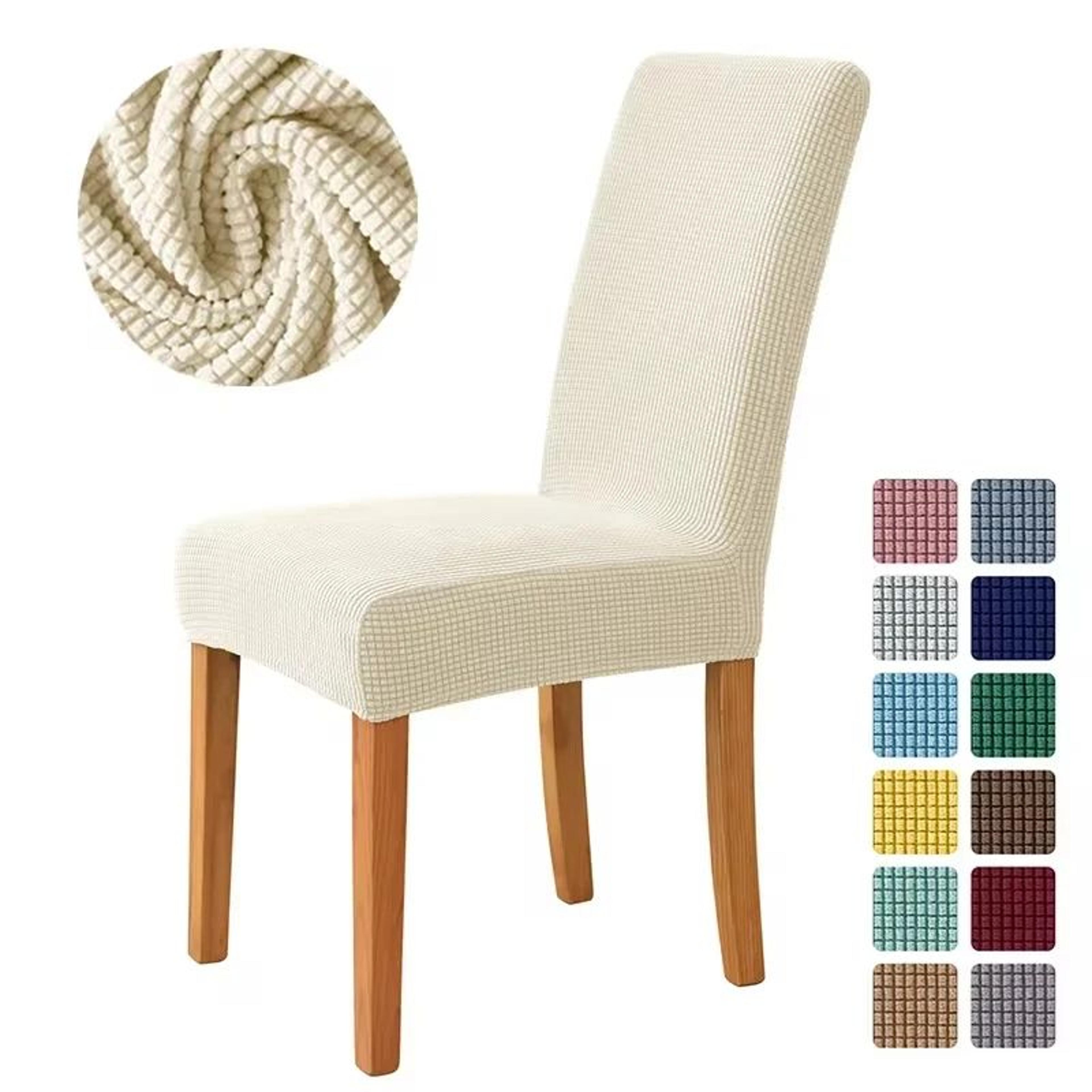 stretch jacquard spandex dining chair cover