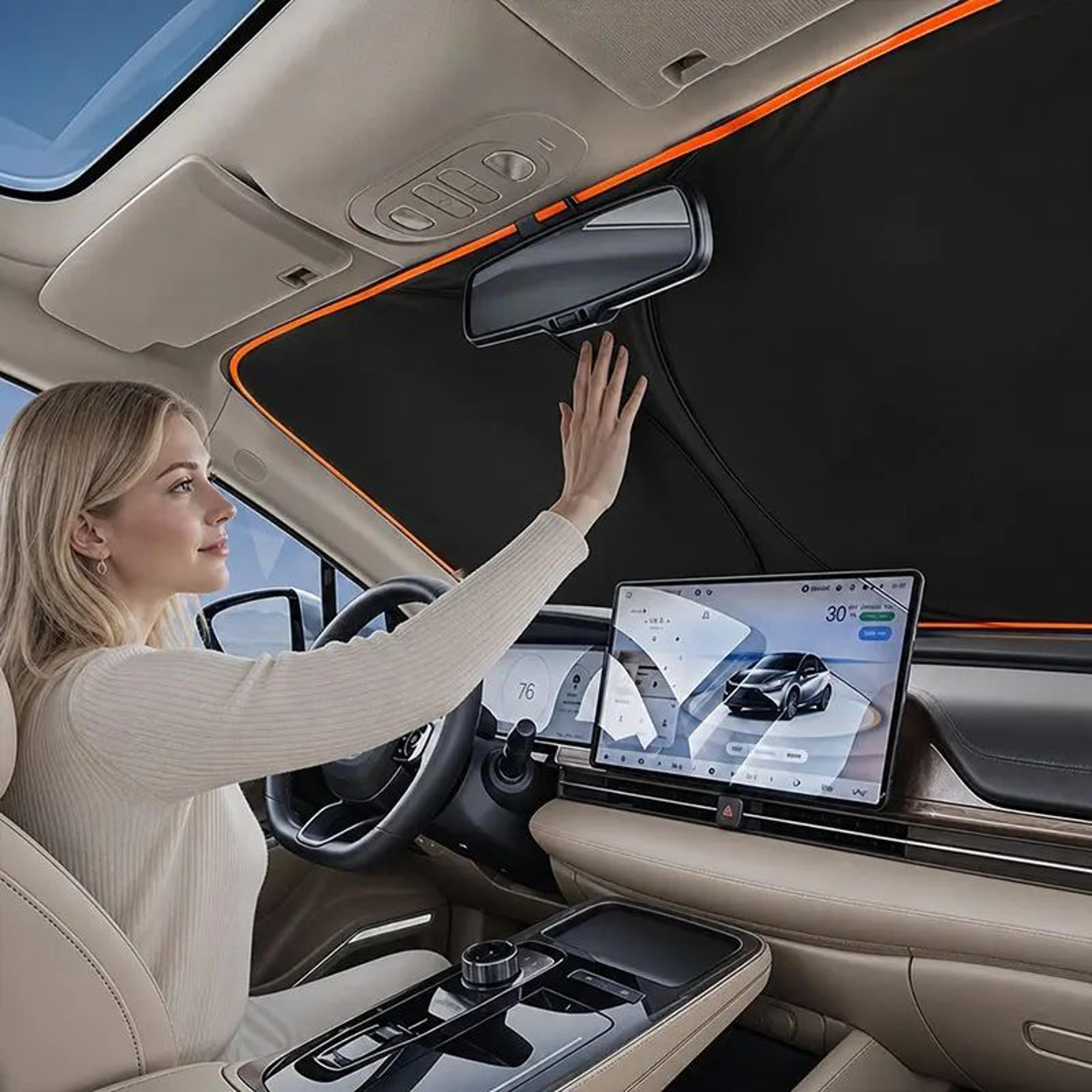uv protection car windshield sun shade cover