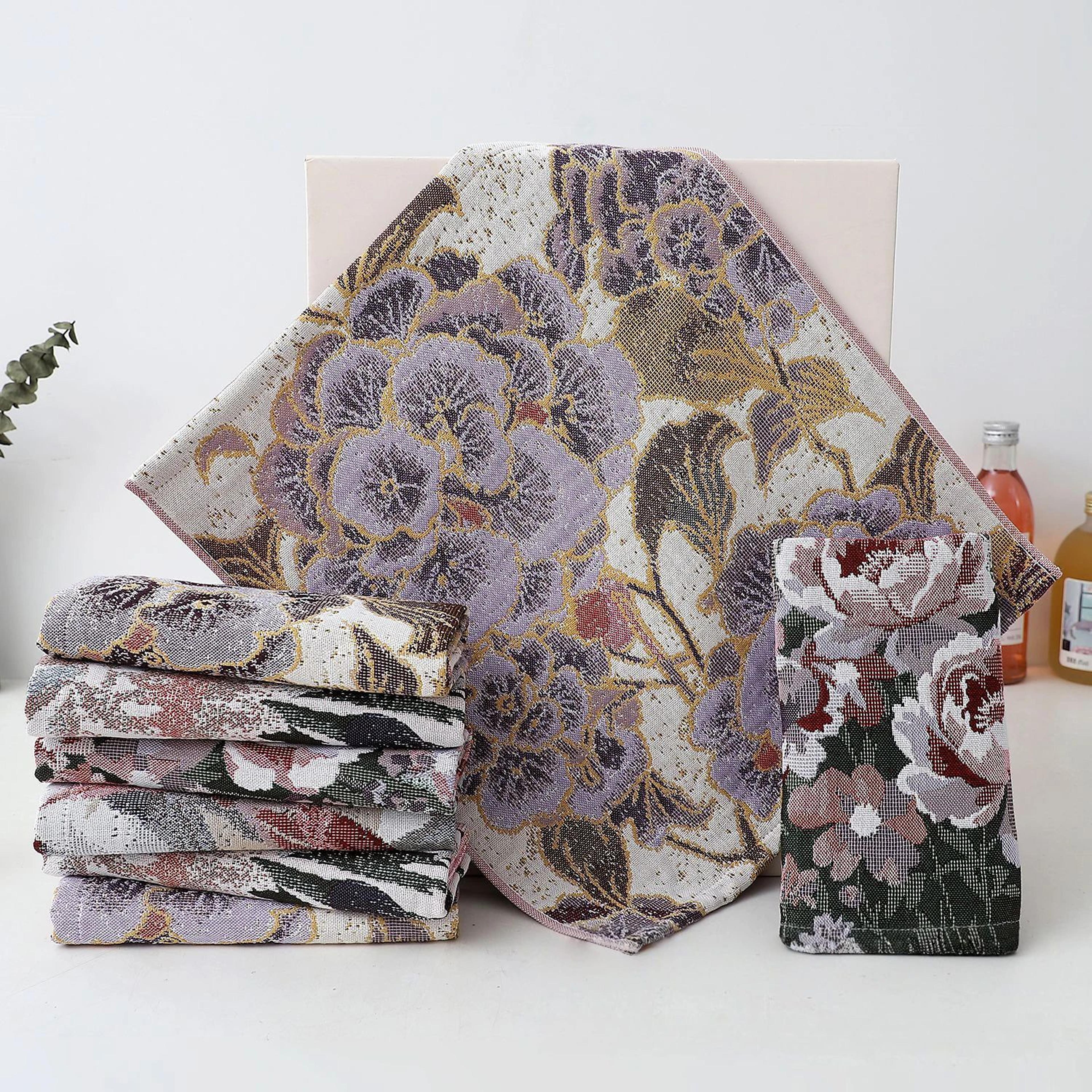 large four layer cotton gauze kitchen towel