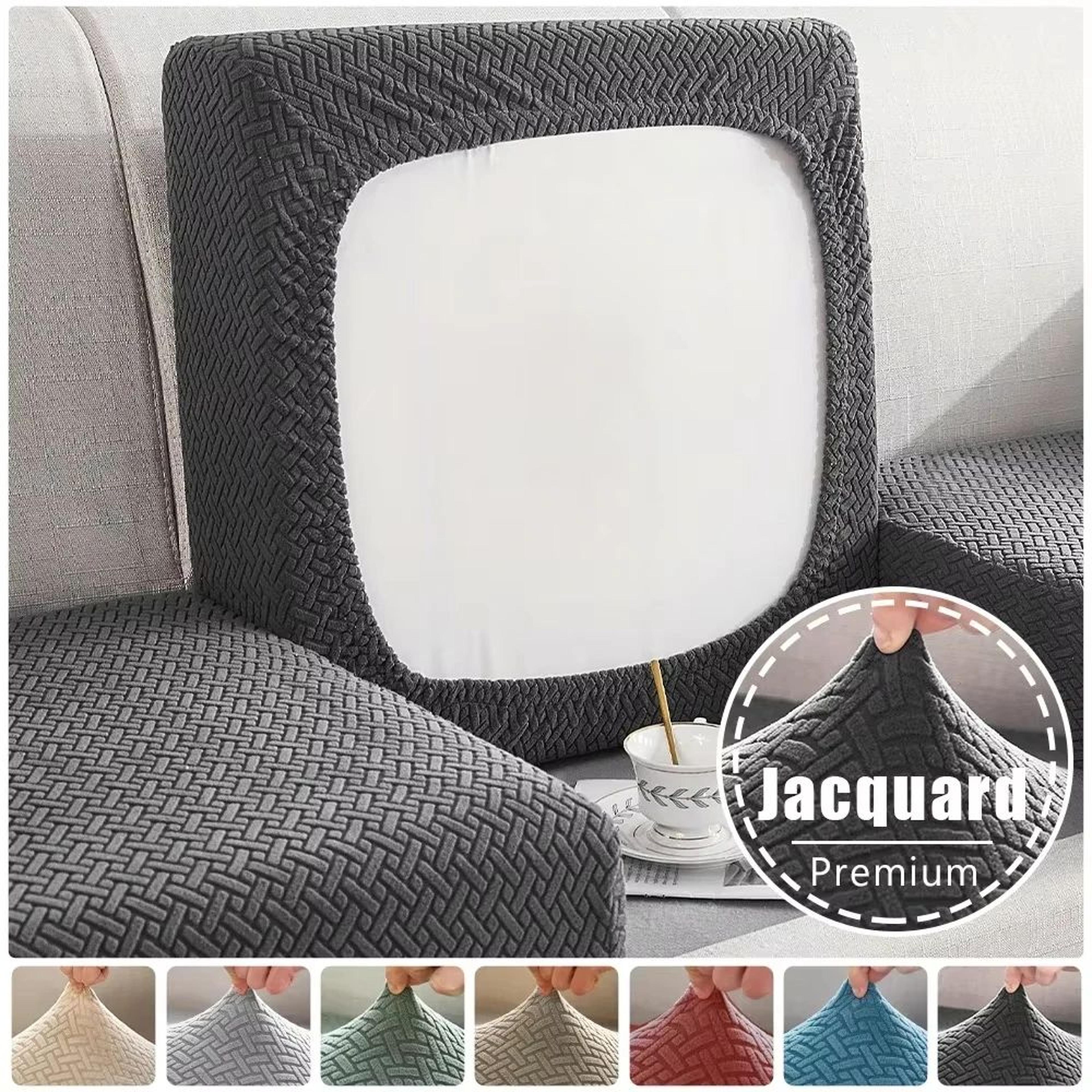 thick jacquard stretch sofa seat cushion cover