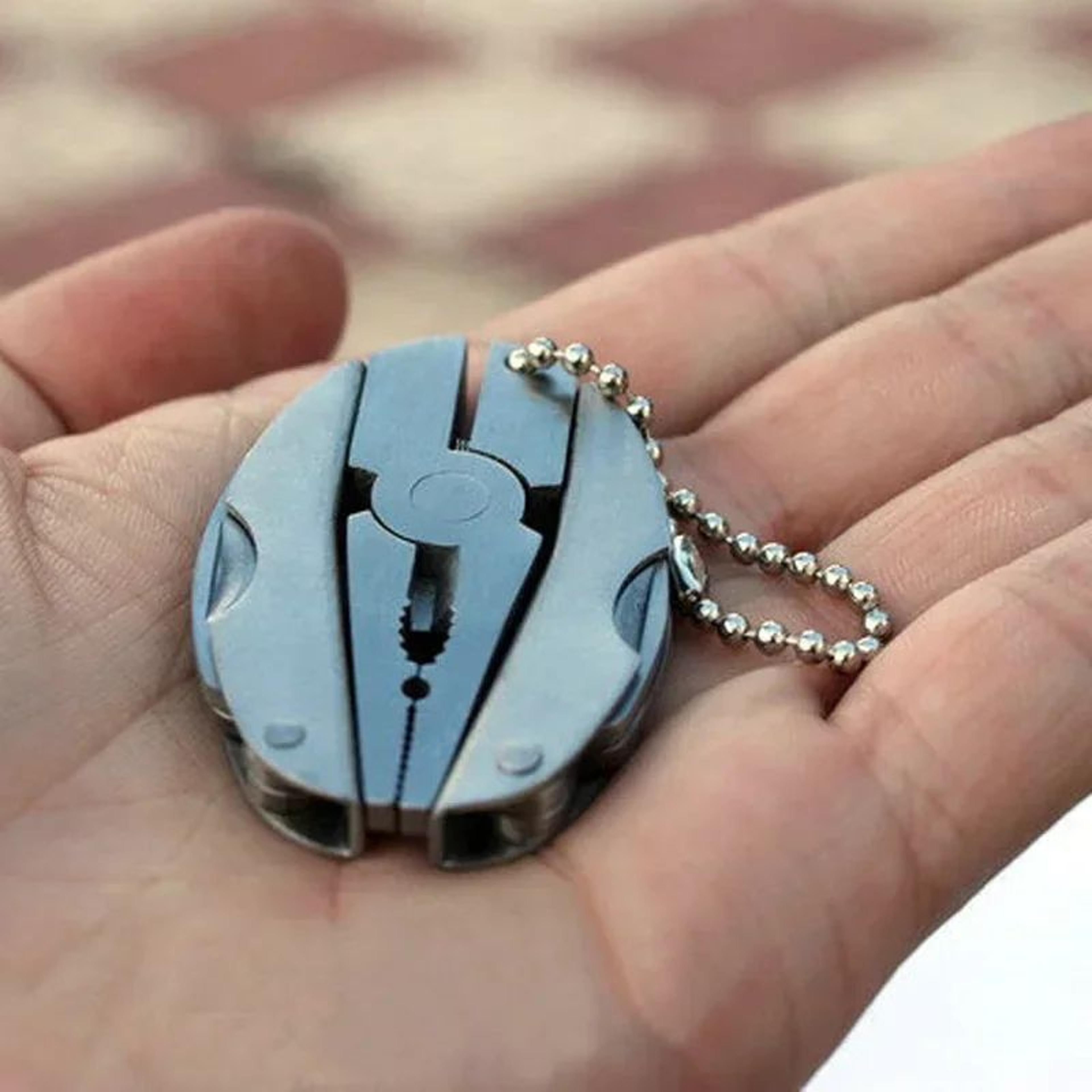 portable multifunction folding pliers edc tool kit