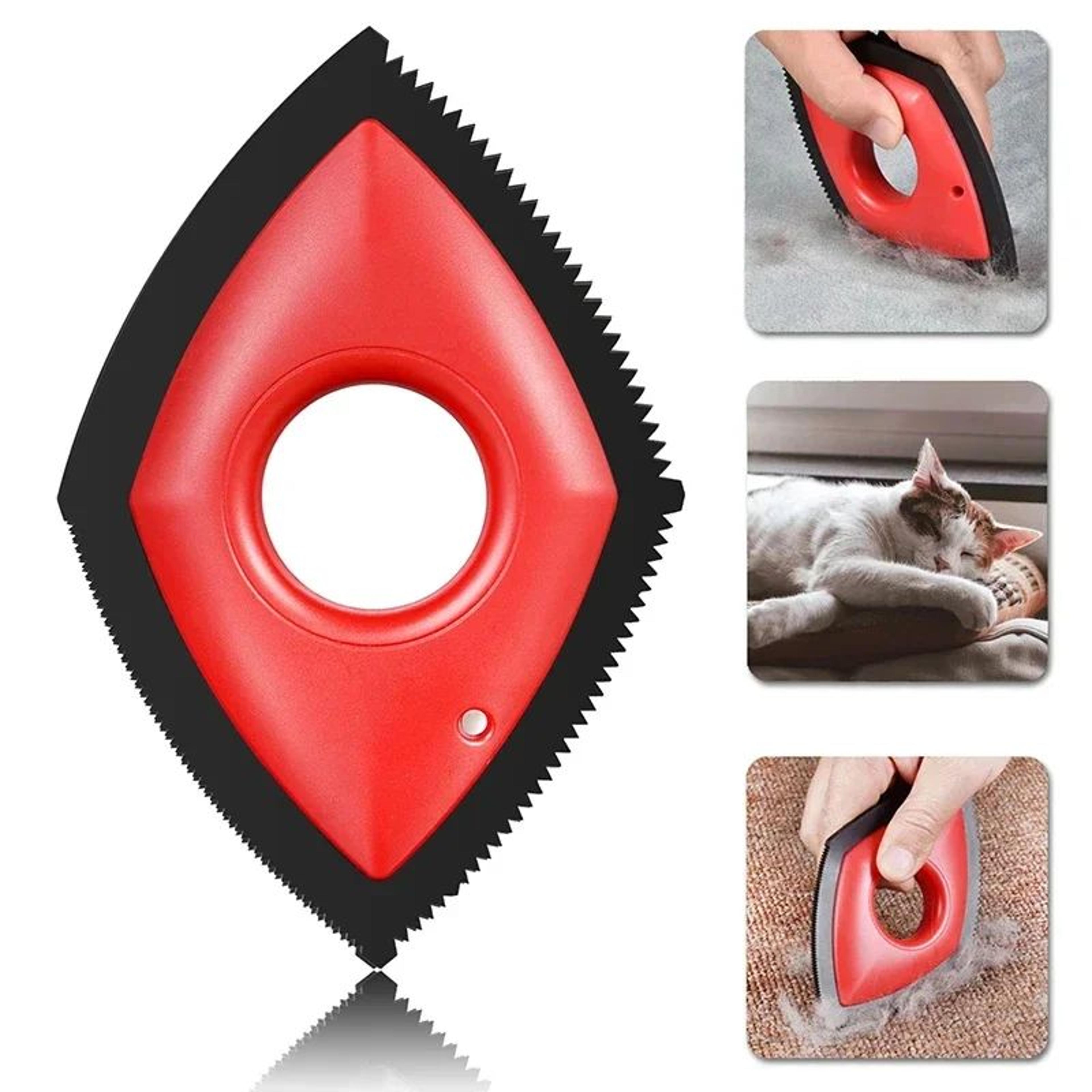 reusable 4 mode pet hair remover comb for furniture