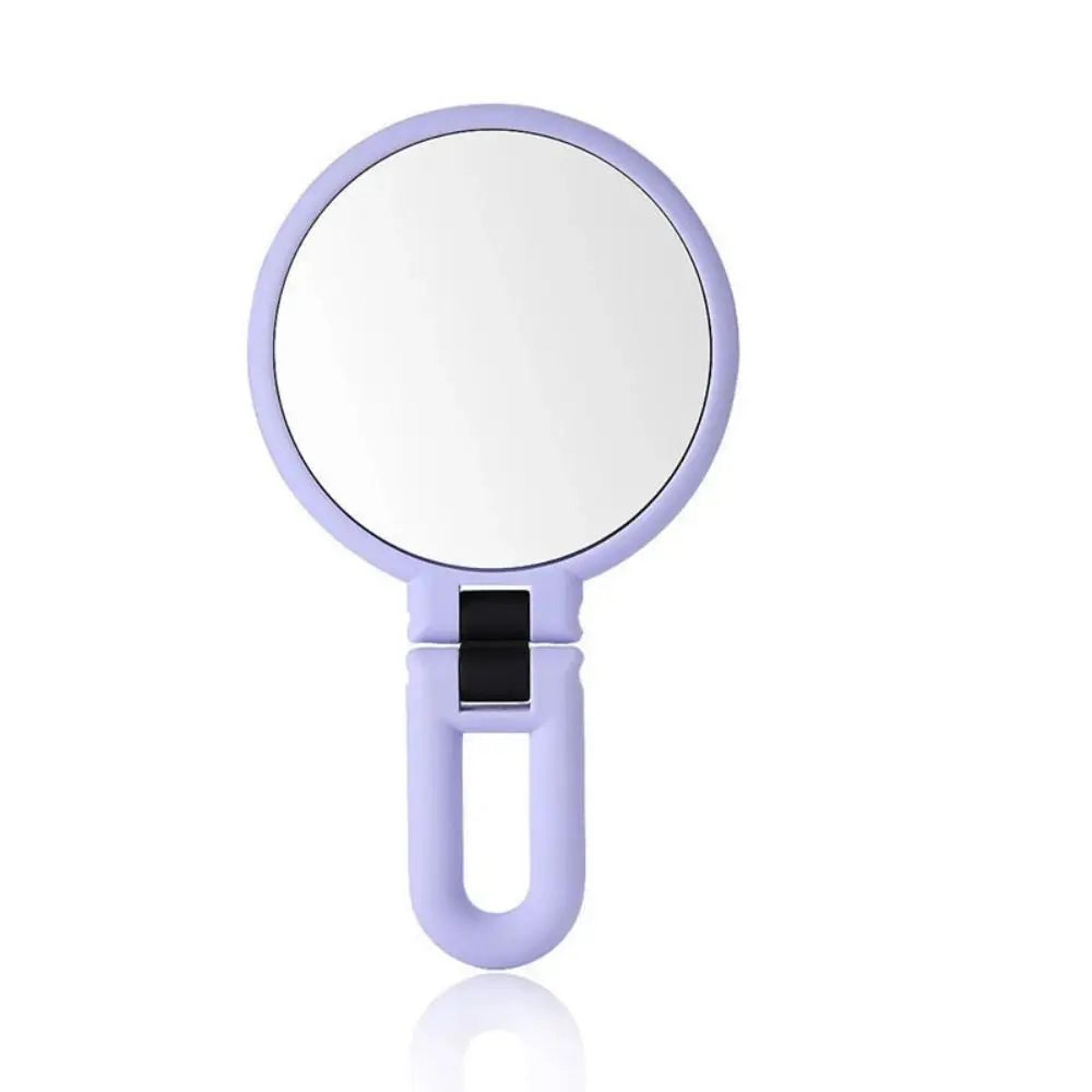 personalized folding magnifying compact makeup mirror