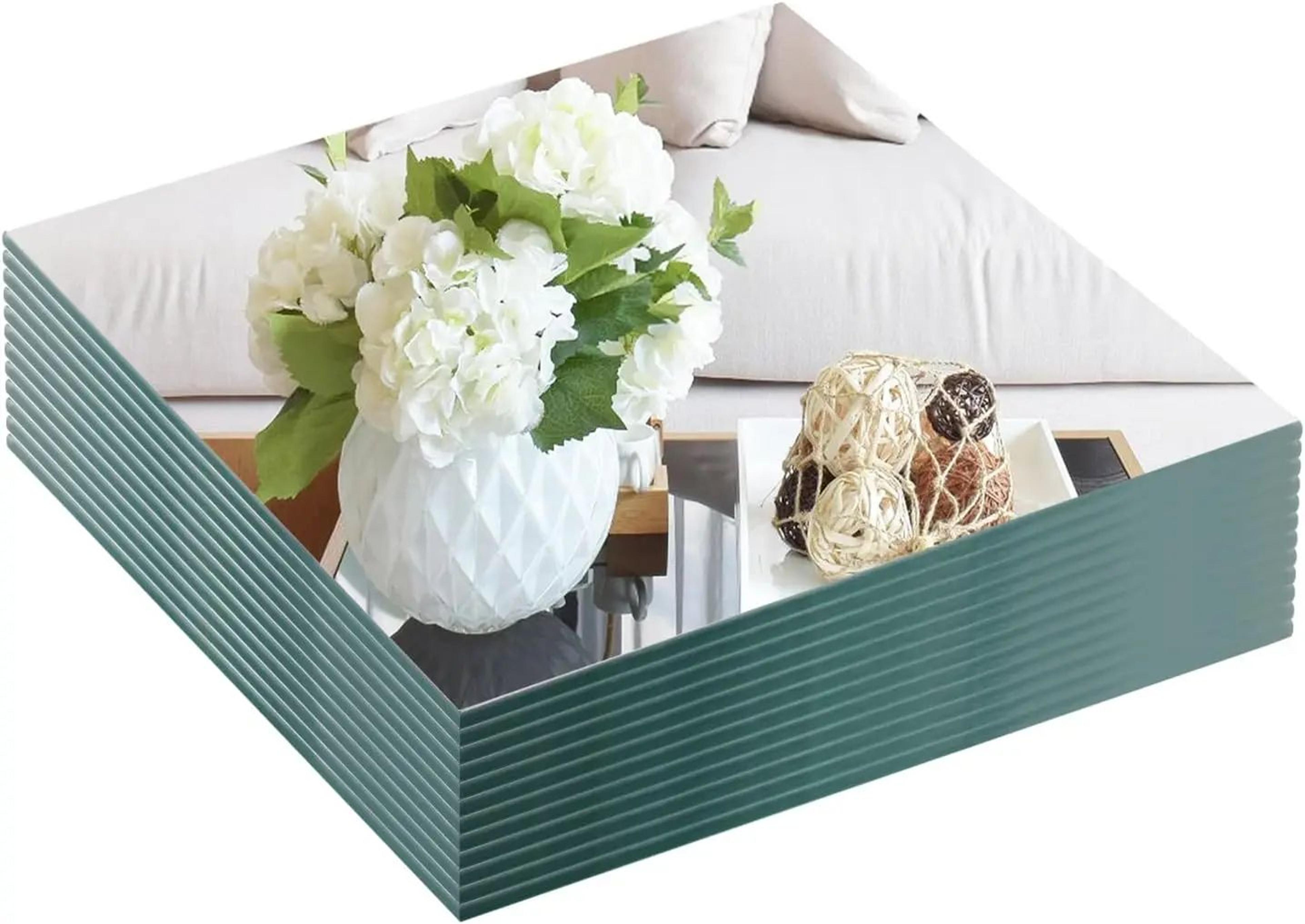 15cm square self adhesive acrylic mirror wall stickers