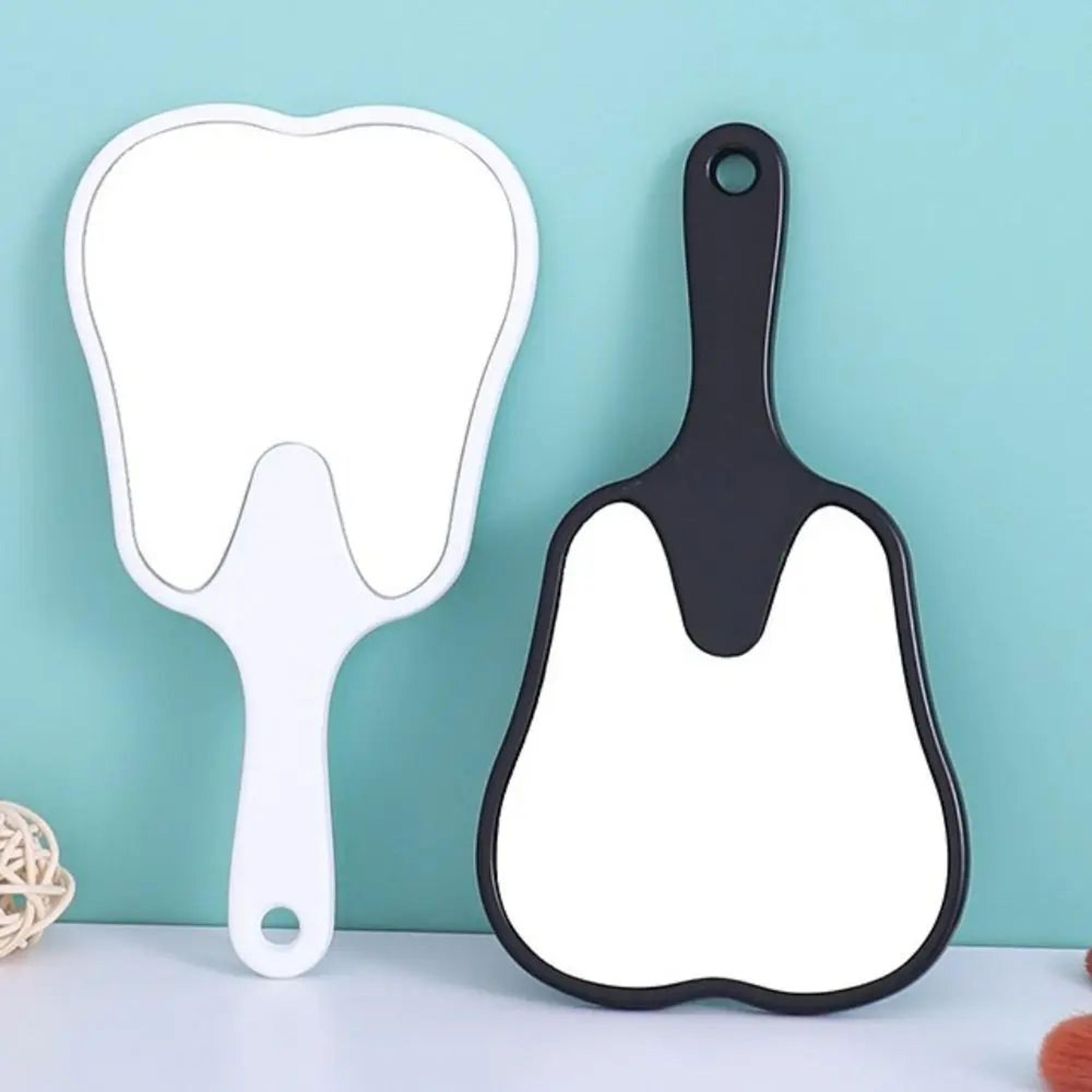 portable handheld high definition cosmetic mirror with hanging handle