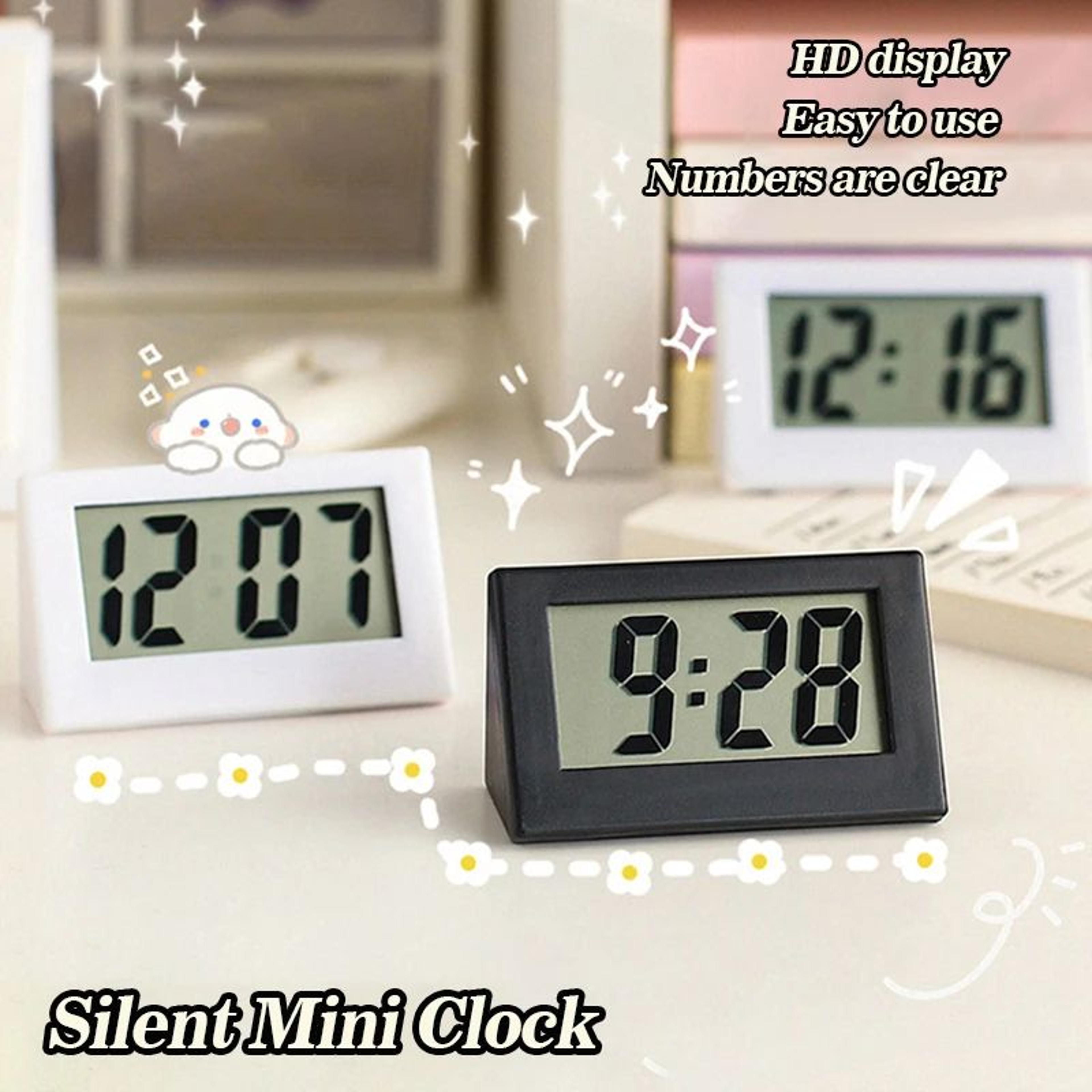 mini led digital desktop clock for home and office