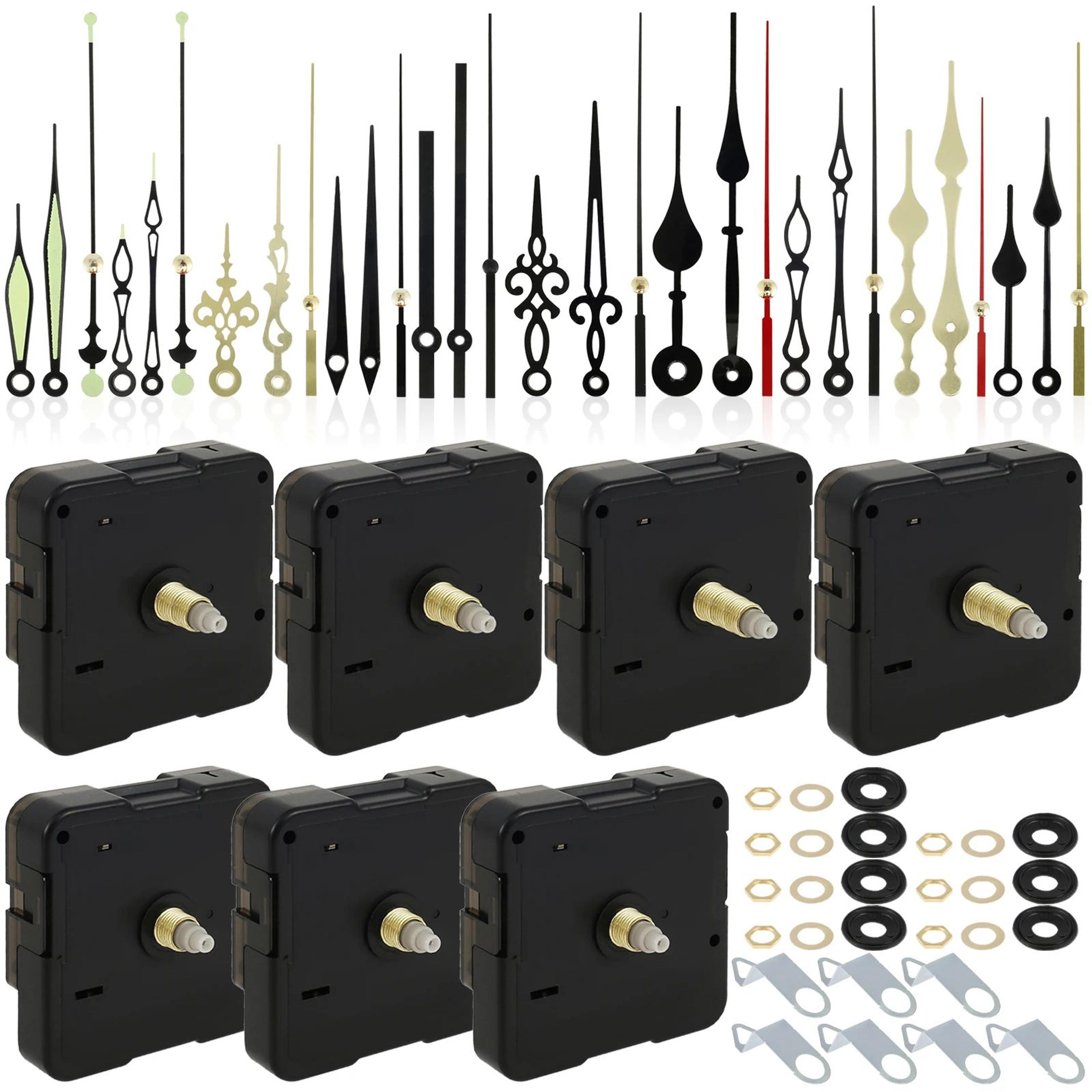 silent quartz clock movement kit with aluminum hands