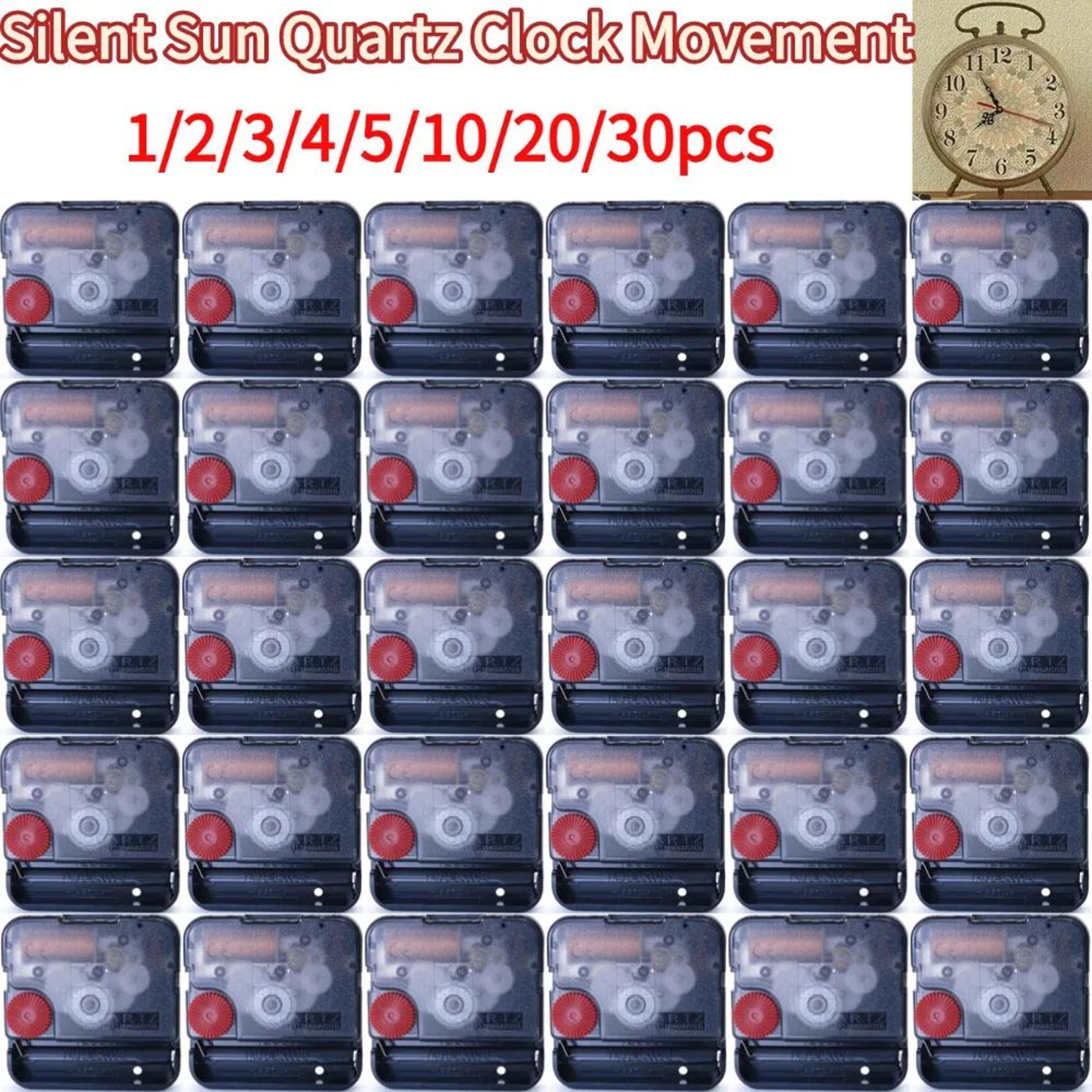 silent sweep quartz clock movement for diy wall clock repair