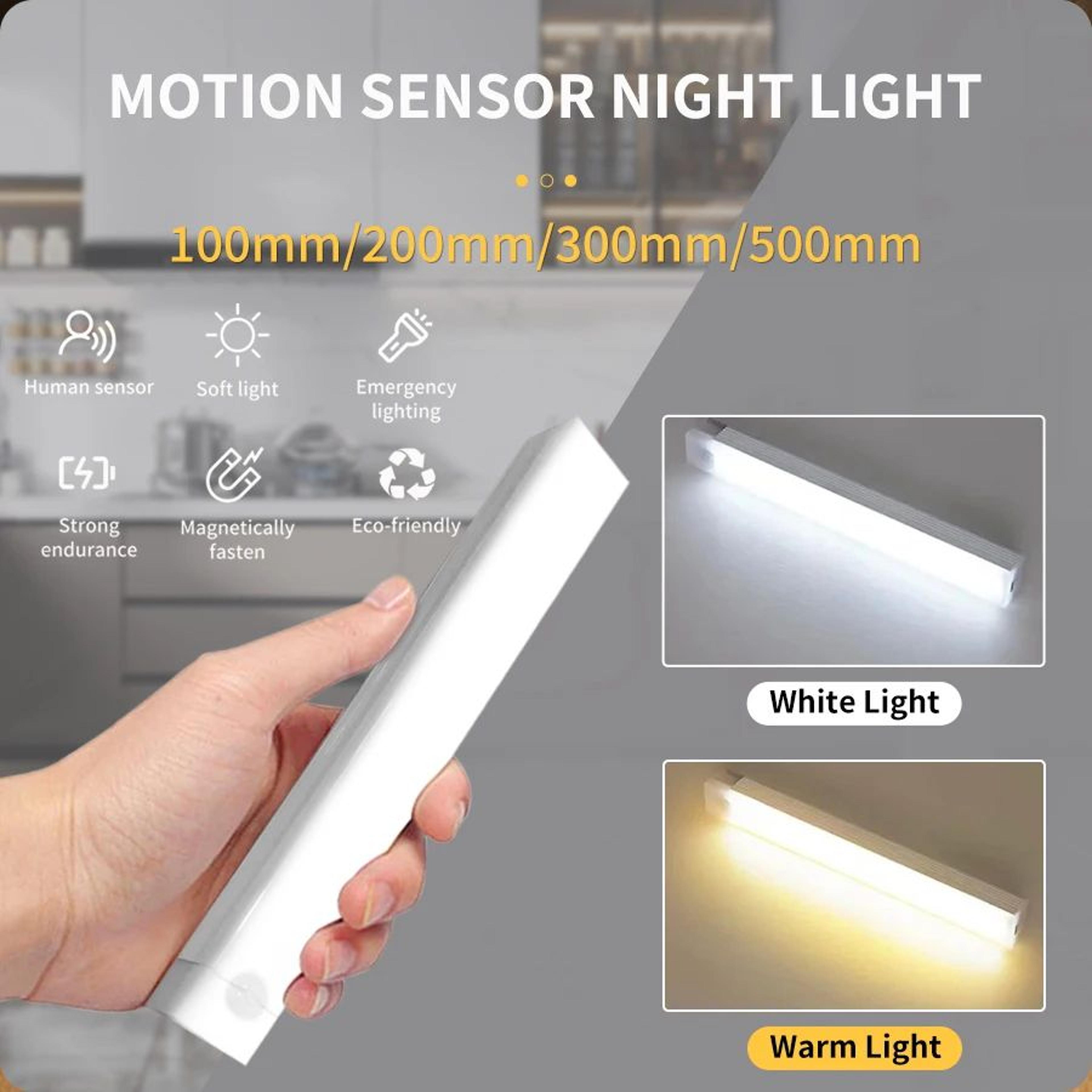 smart rechargeable motion sensor led night light
