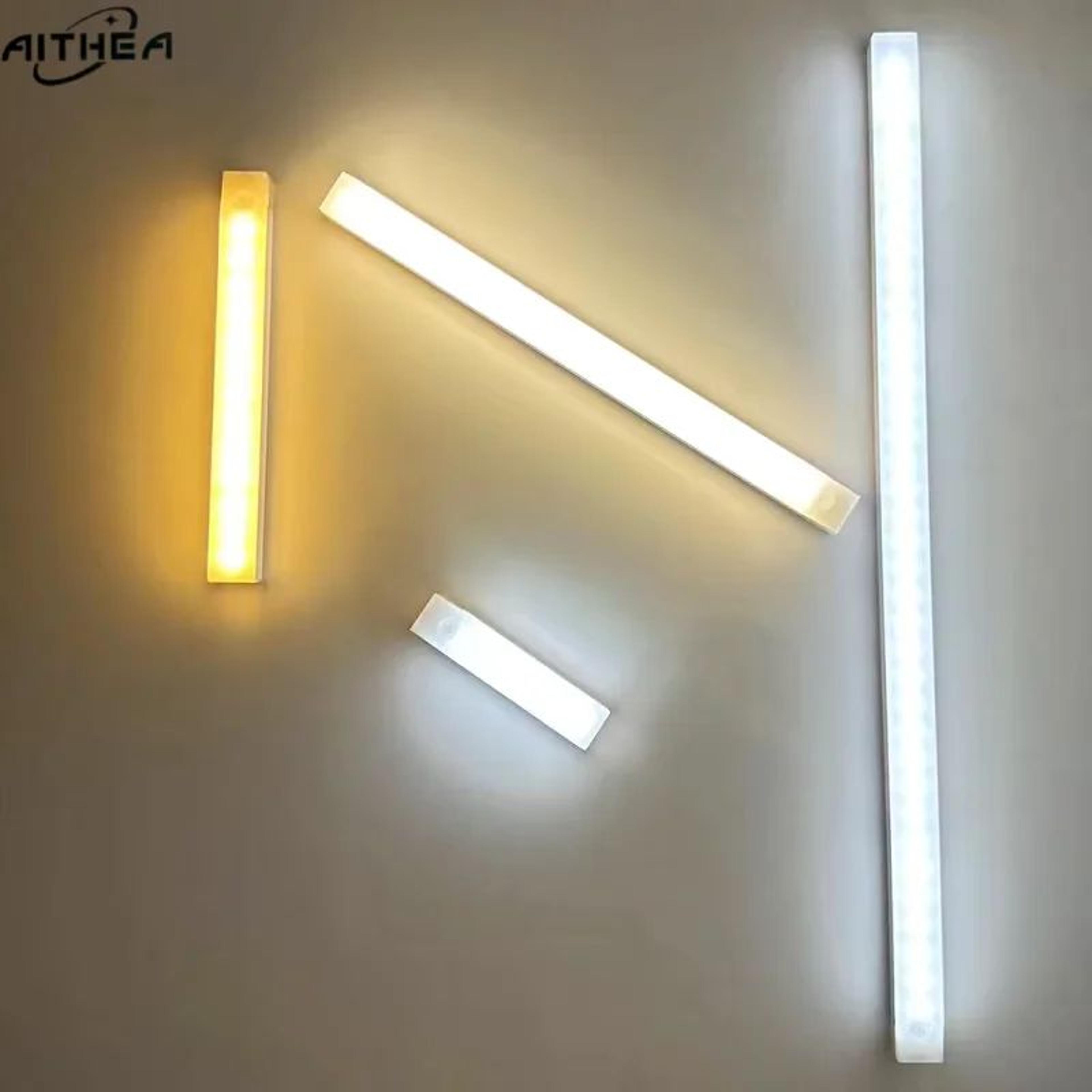 aithea rechargeable motion sensor led bar light for kitchen bedside