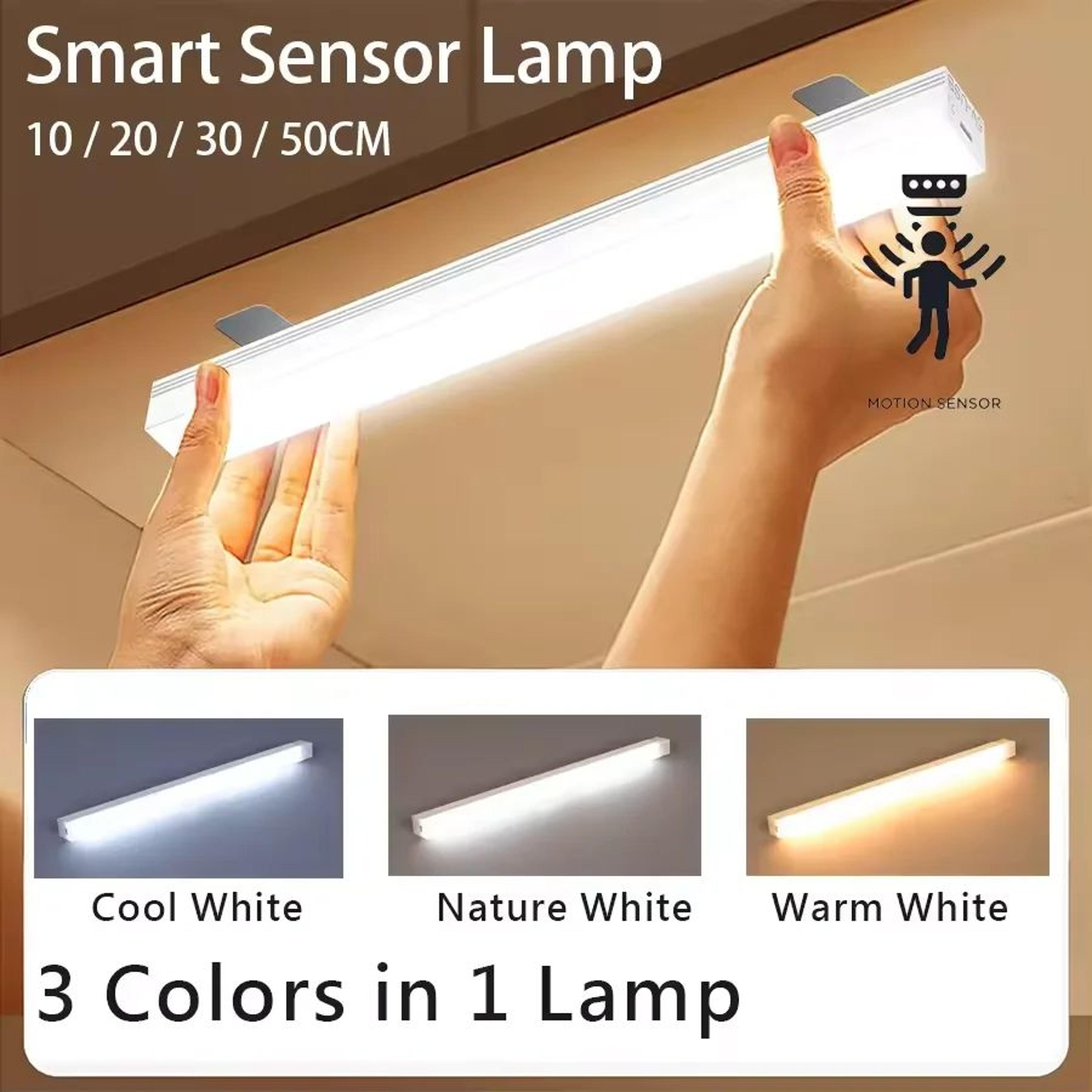 rechargeable motion sensor led cabinet bar light