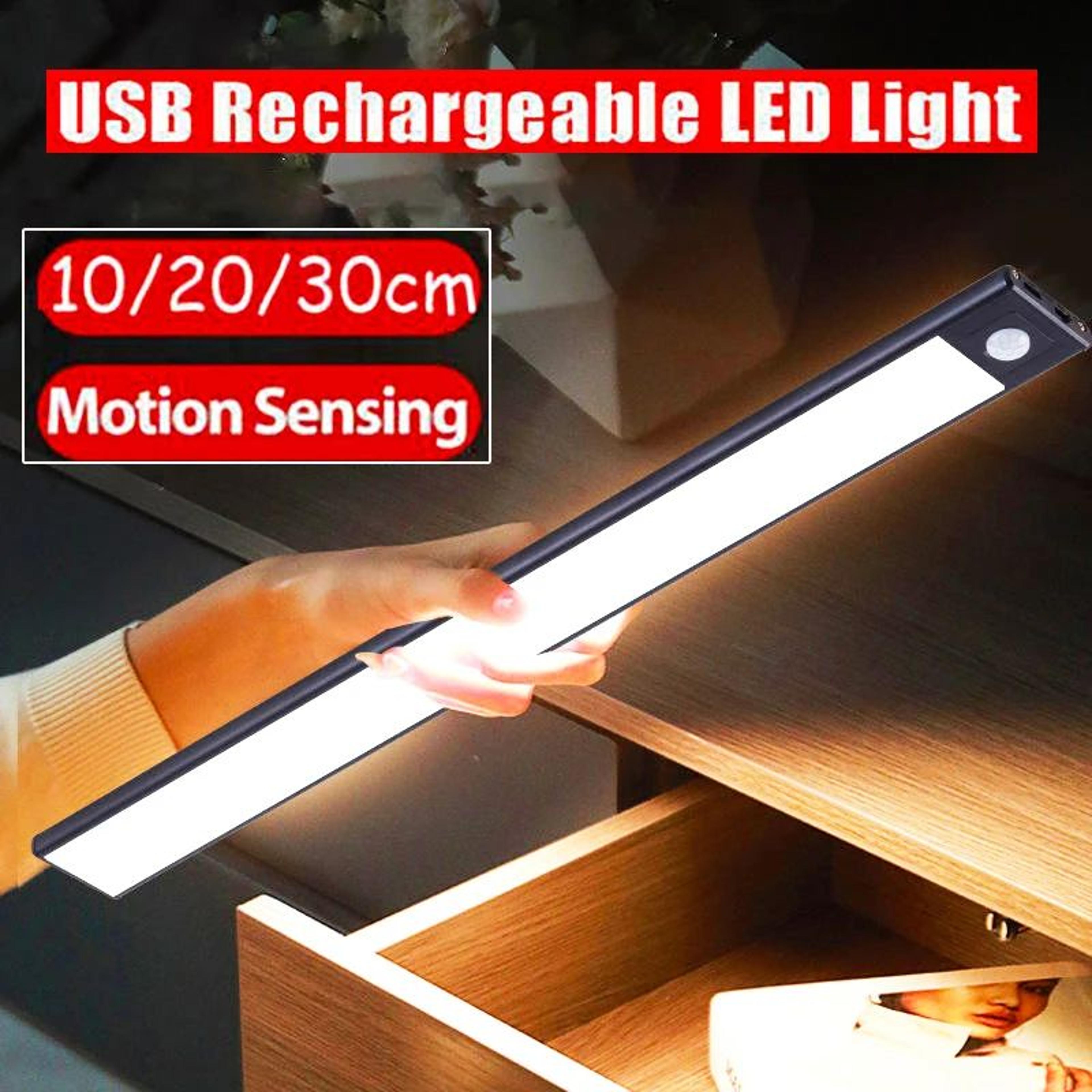 rechargeable motion sensor dimmable under cabinet light