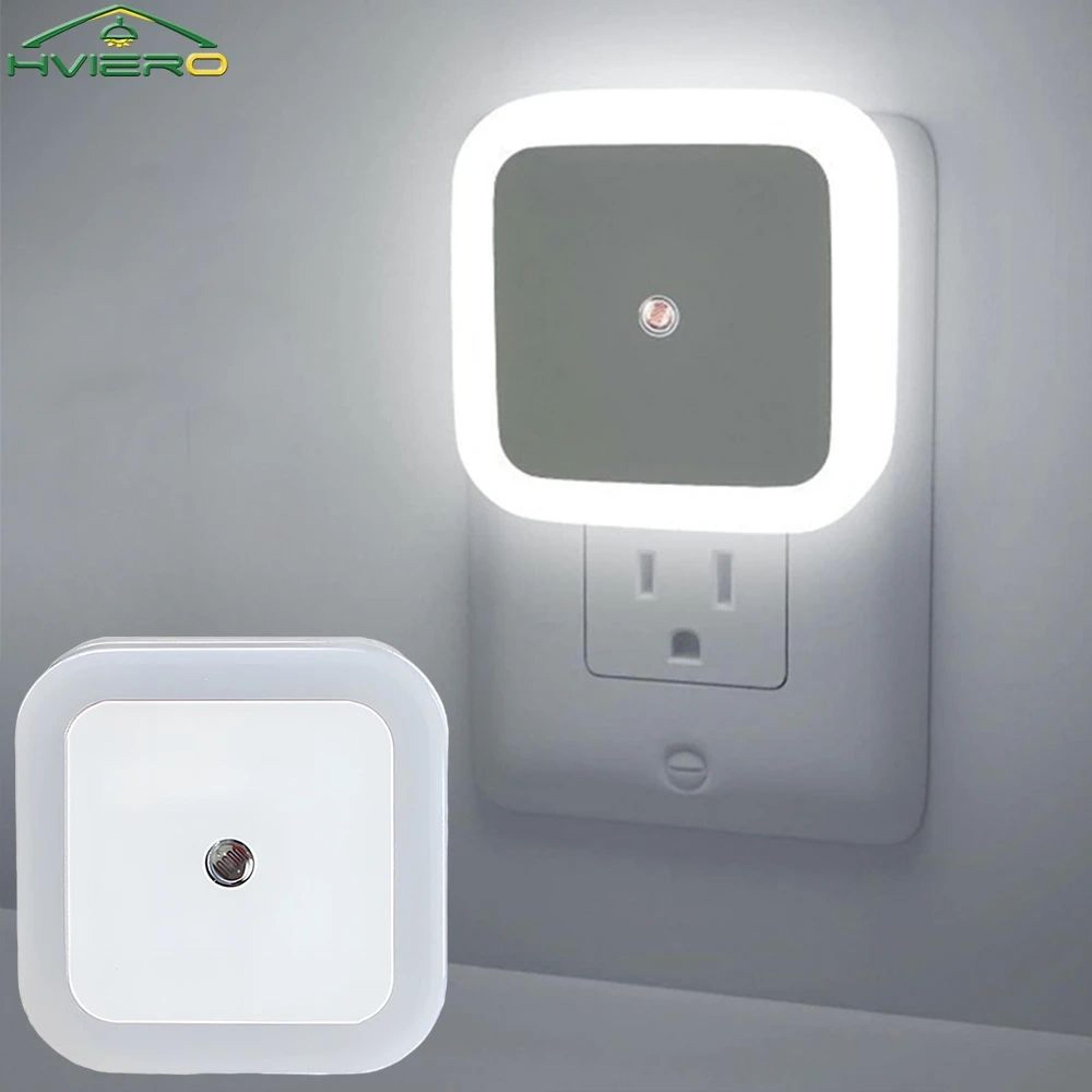 wireless sensor mini square led night light