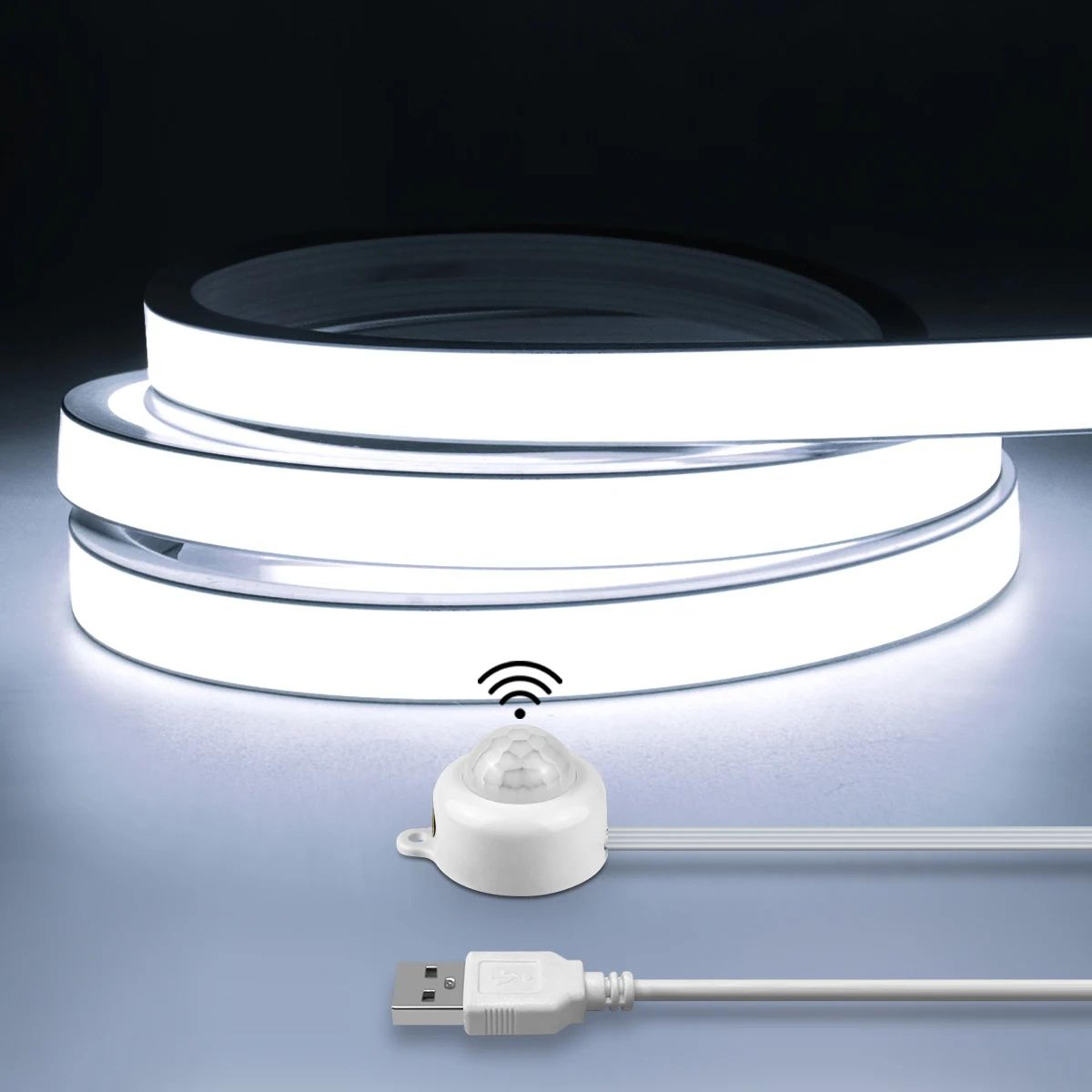 motion sensor cob led neon strip light