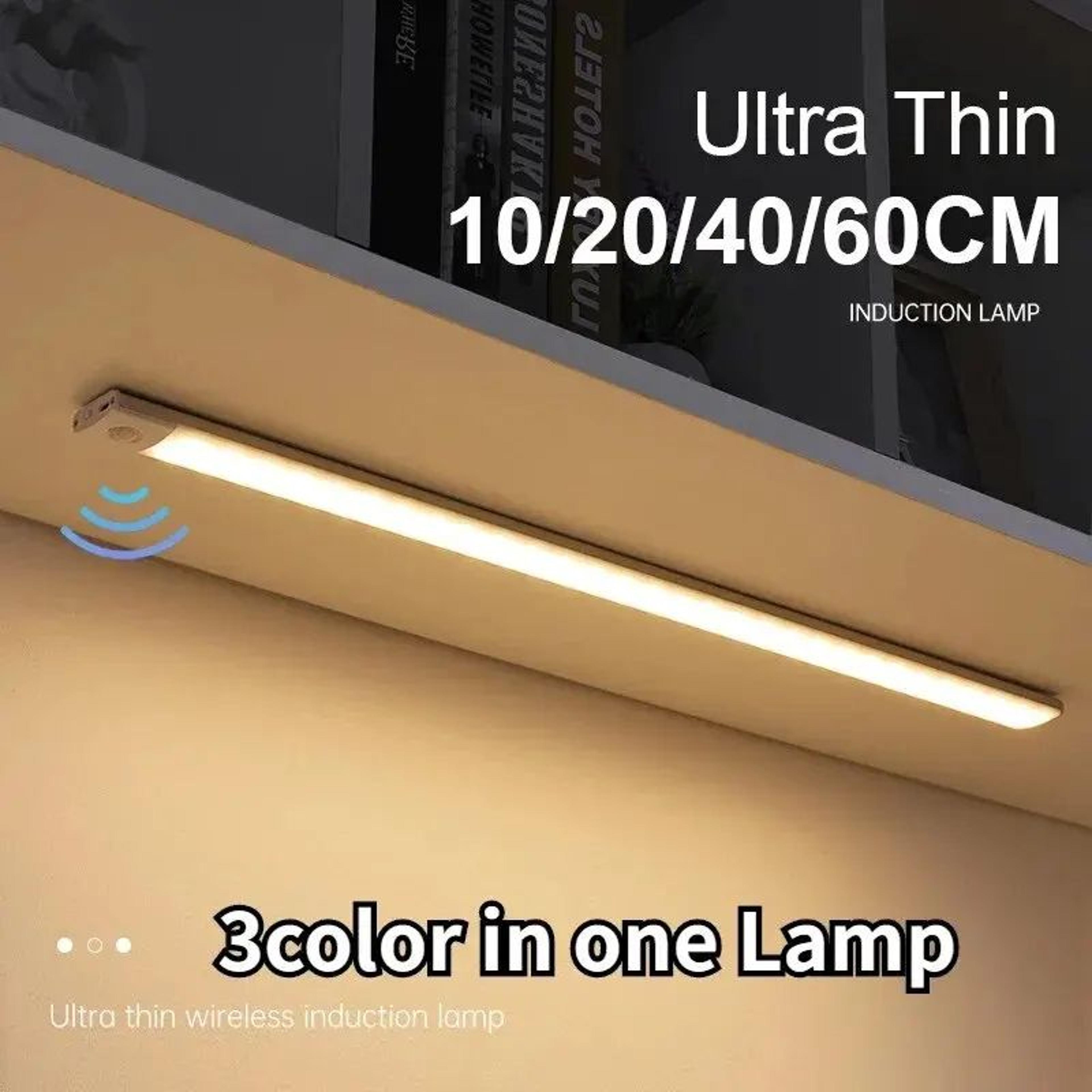 wireless motion sensor led cabinet light with 3 colors
