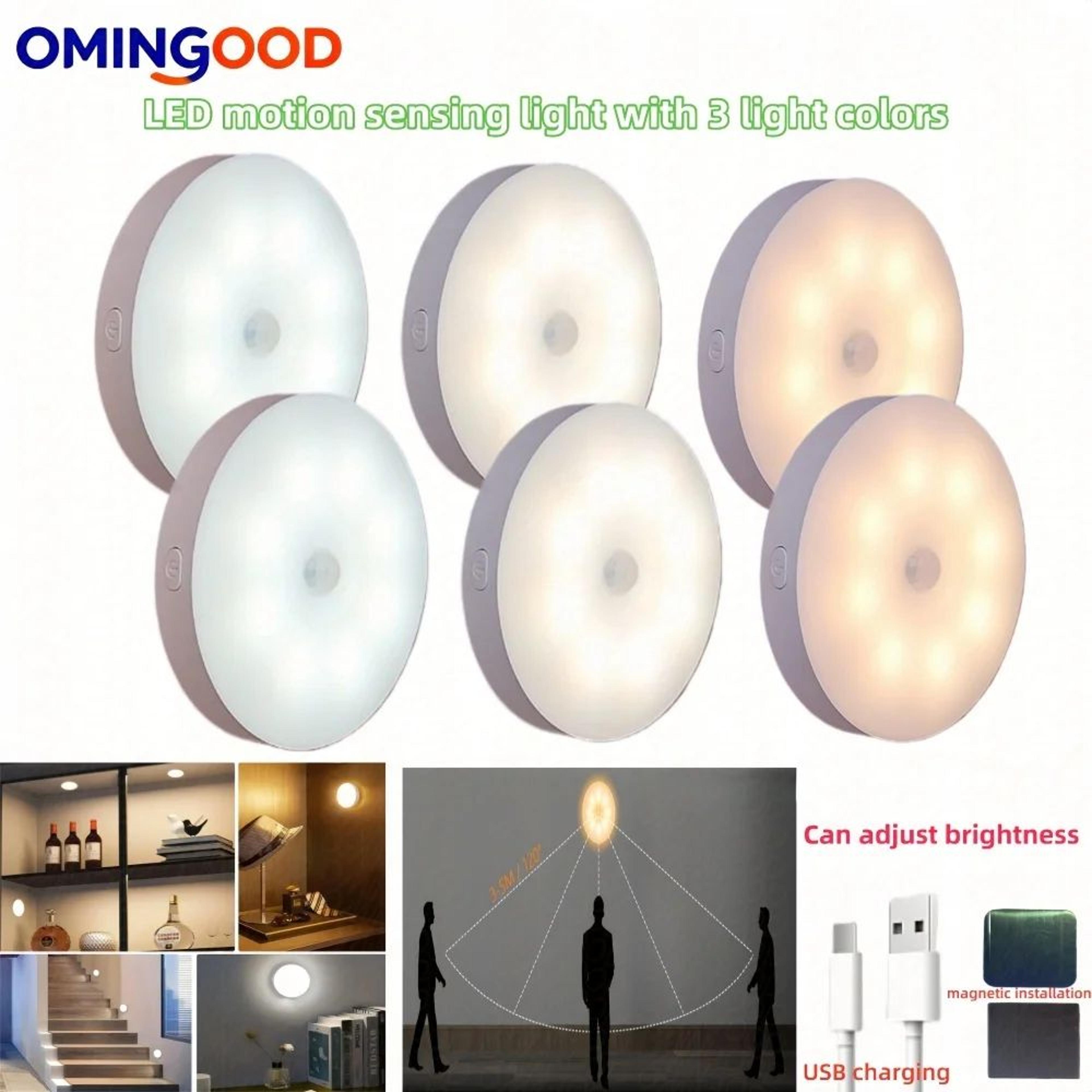 rechargeable motion sensor led cabinet light