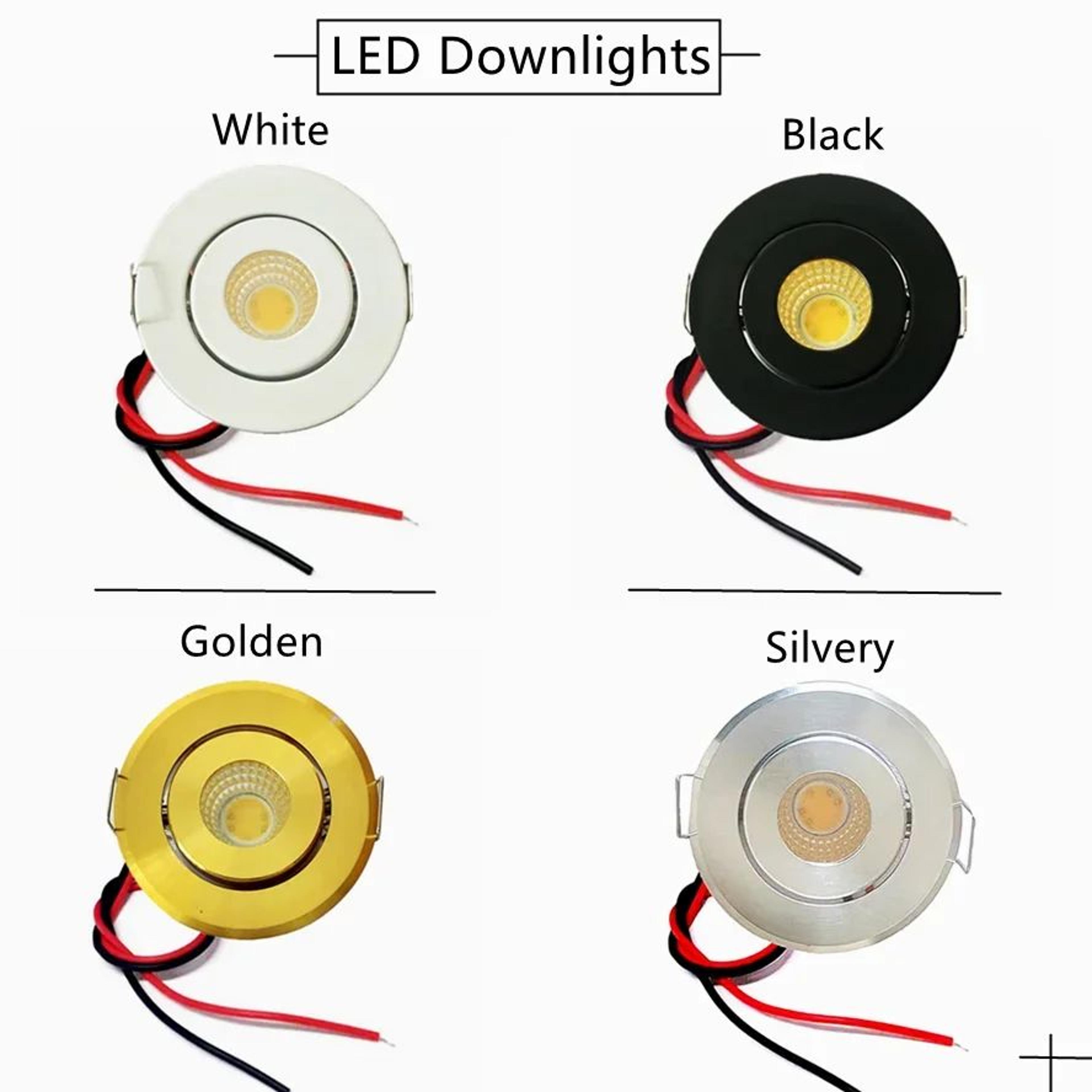 mini cob led recessed ceiling downlight