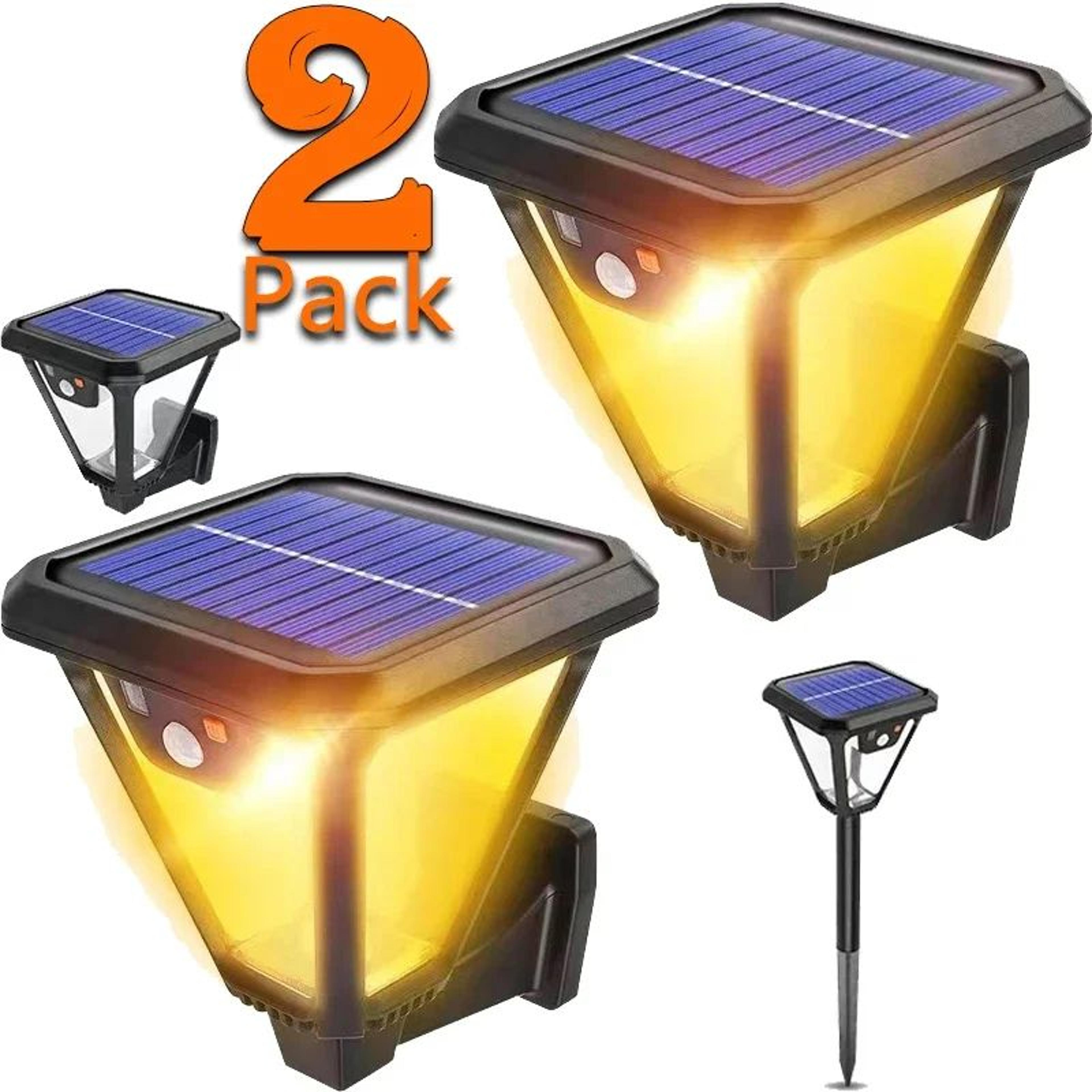 solar motion sensor tungsten led outdoor wall light