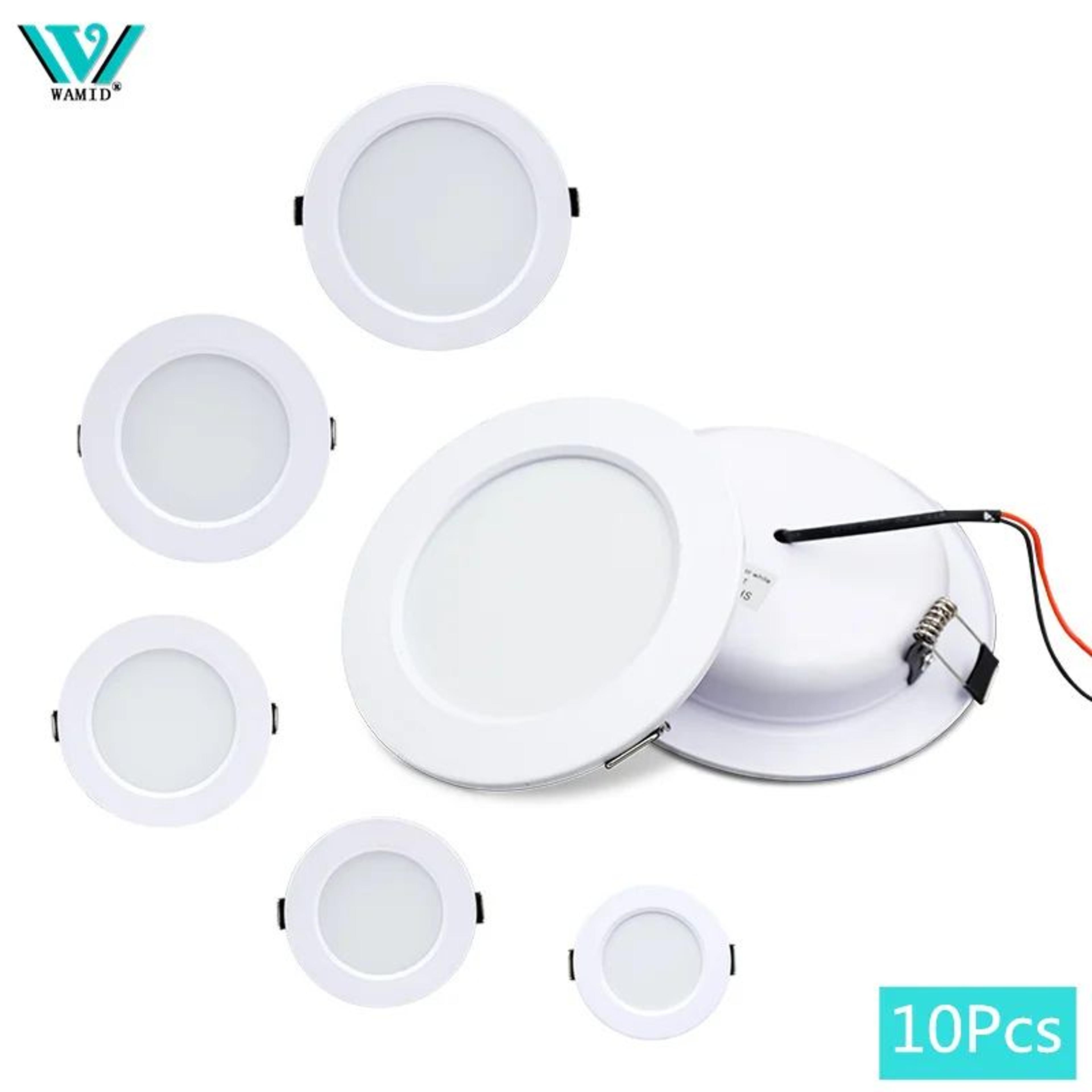 round led ceiling downlight white indoor lamp