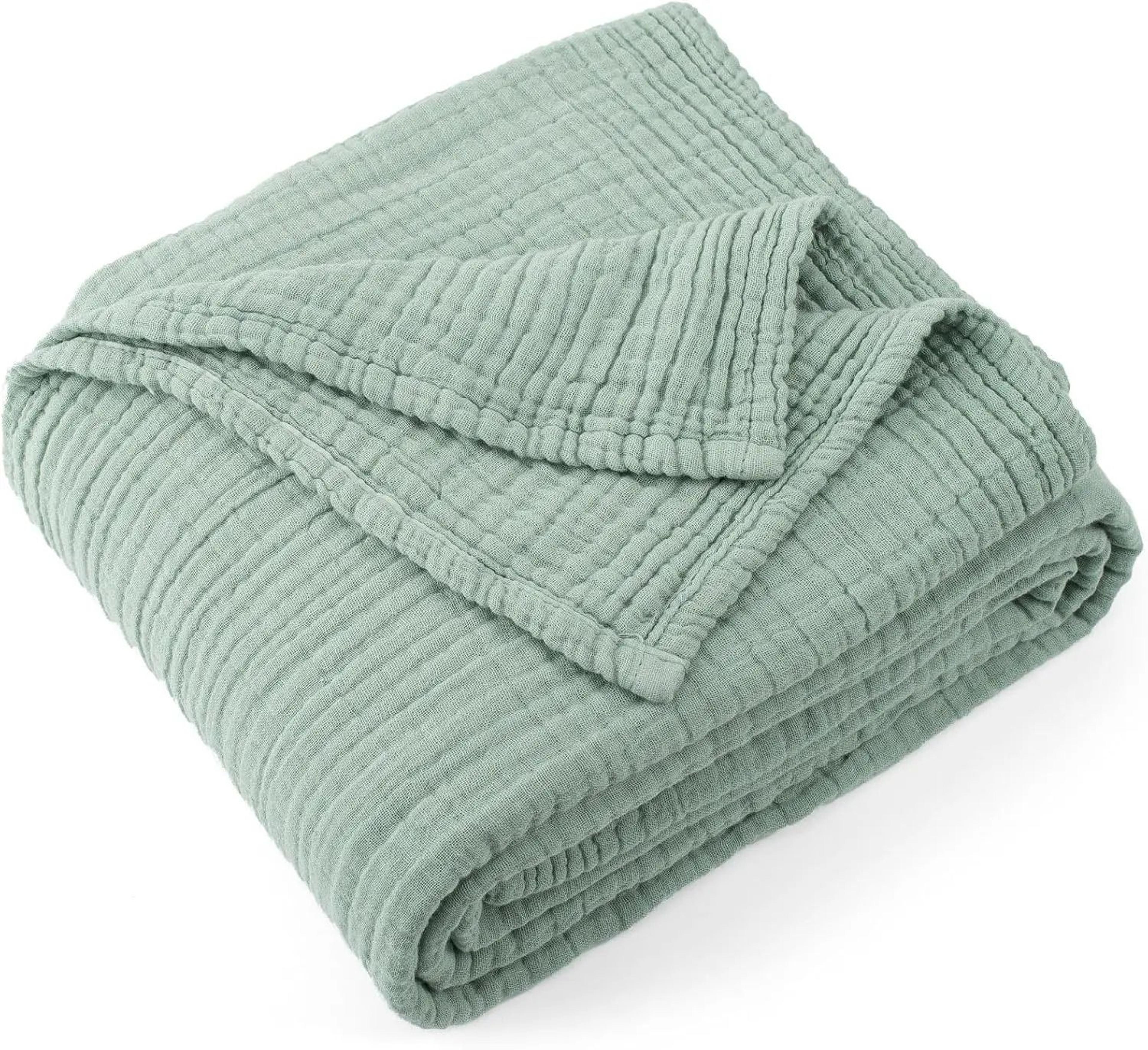 six layer cotton muslin breathable swaddle blanket