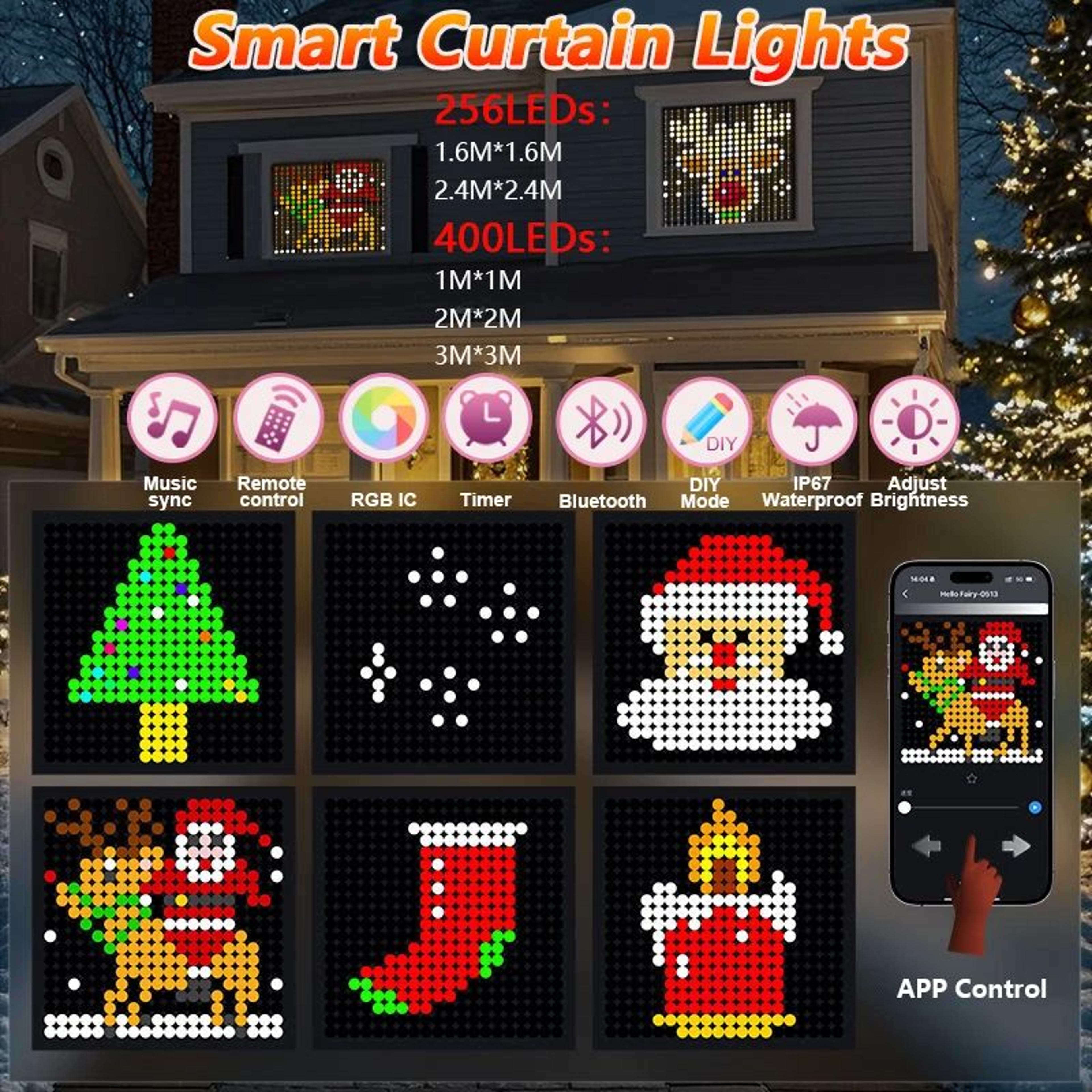 smart color changing led backdrop wall decor