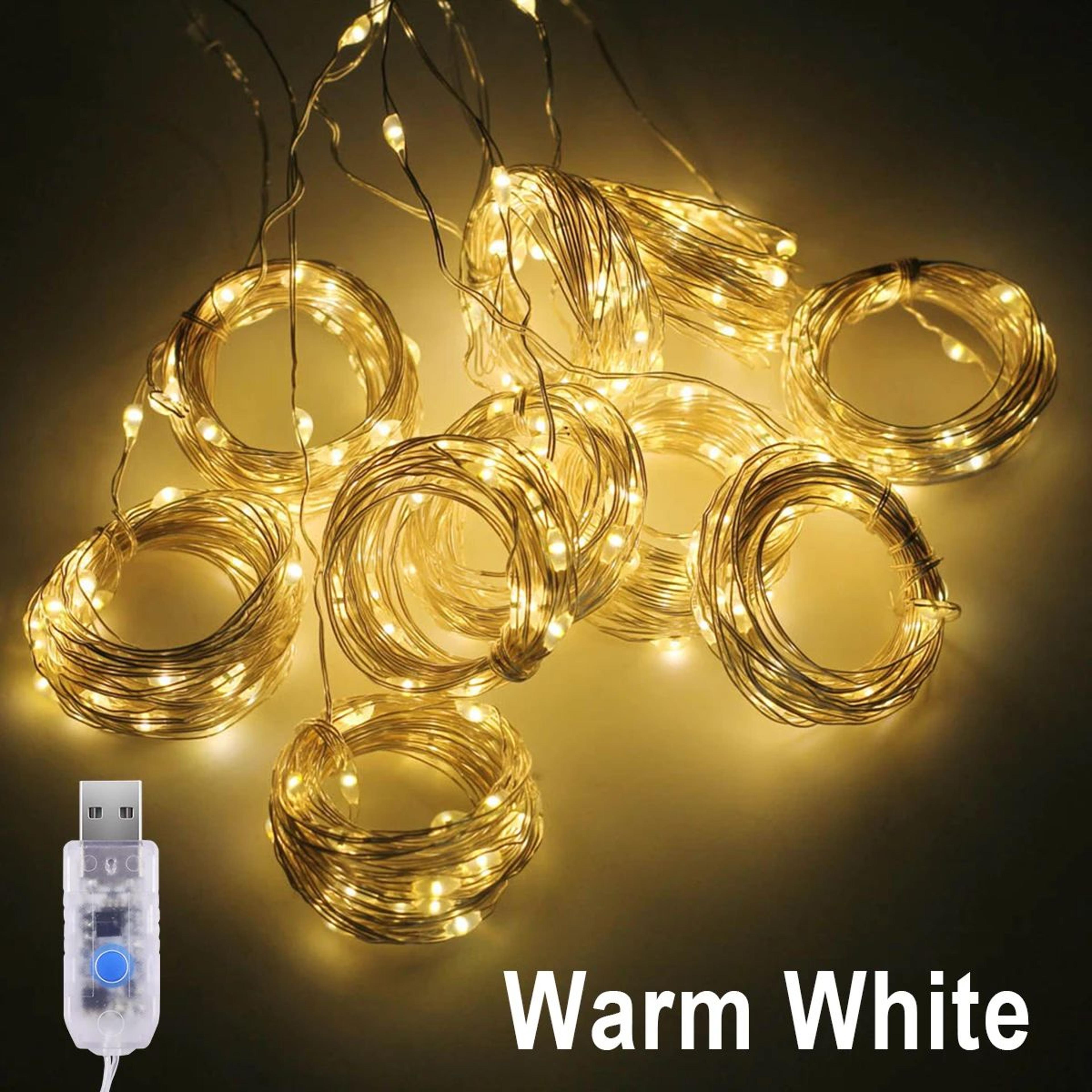 3m led curtain fairy lights with remote control