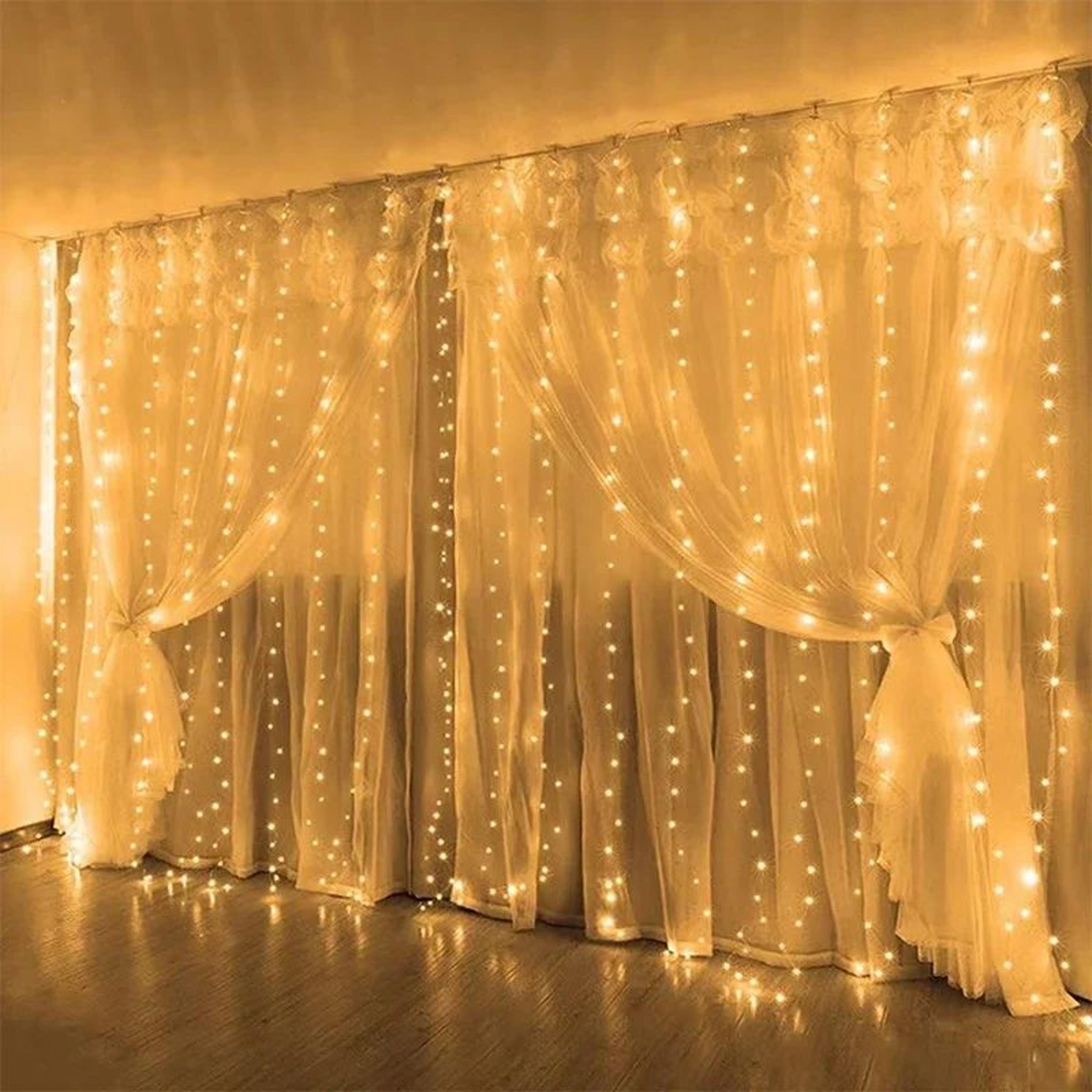 usb led curtain garland lights for holiday decor