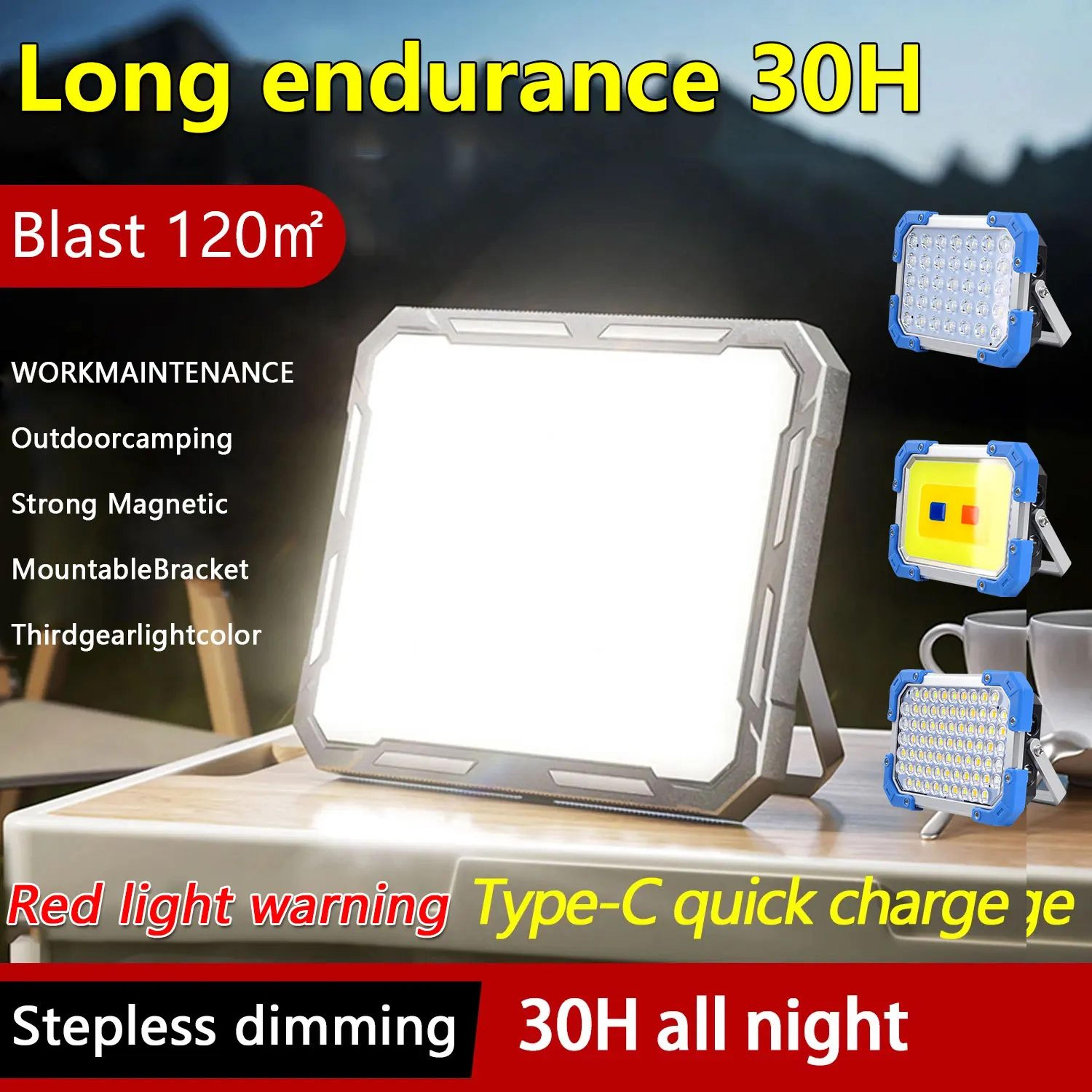 rechargeable led camping searchlight and hanging tent lantern