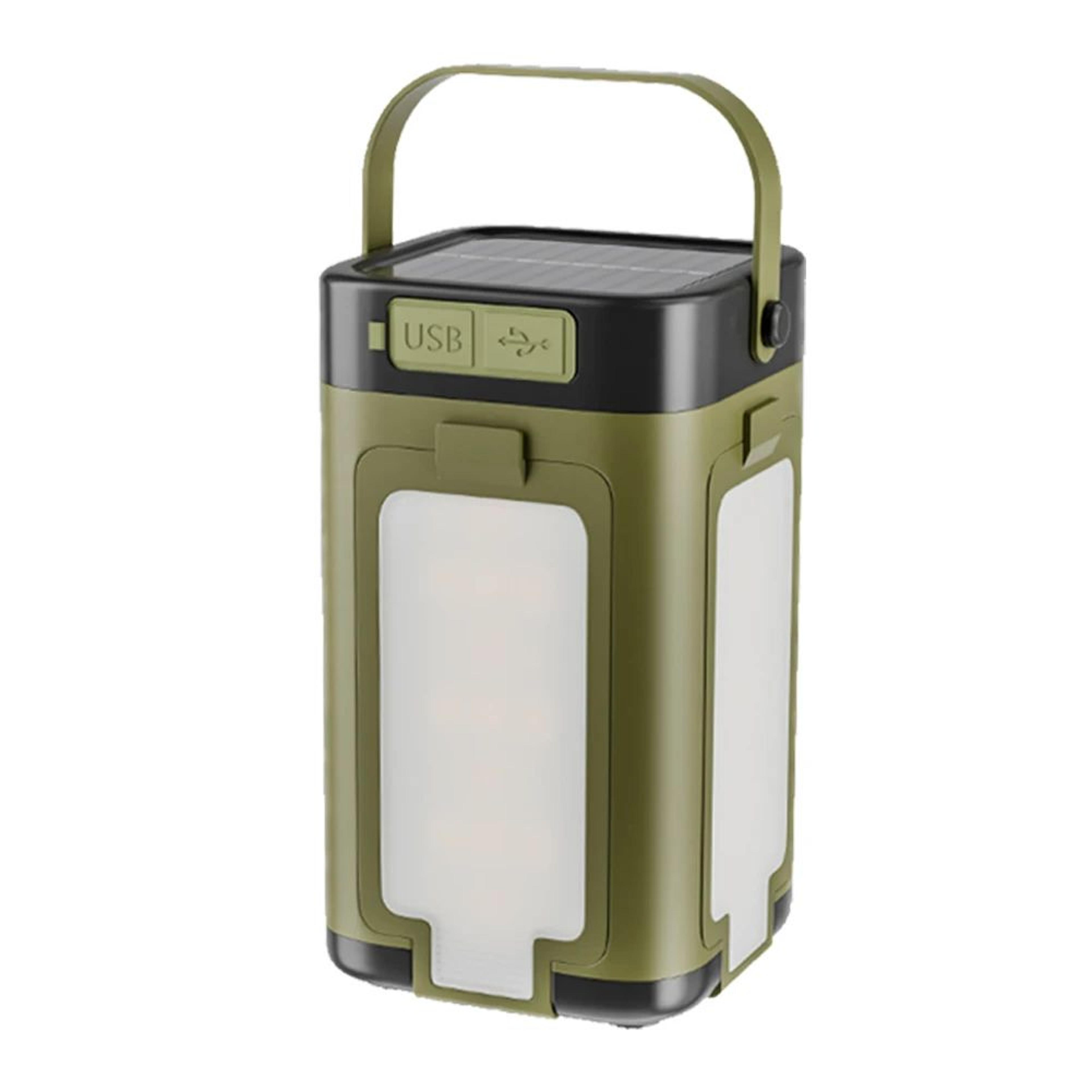 foldable rechargeable led camping lantern with power bank