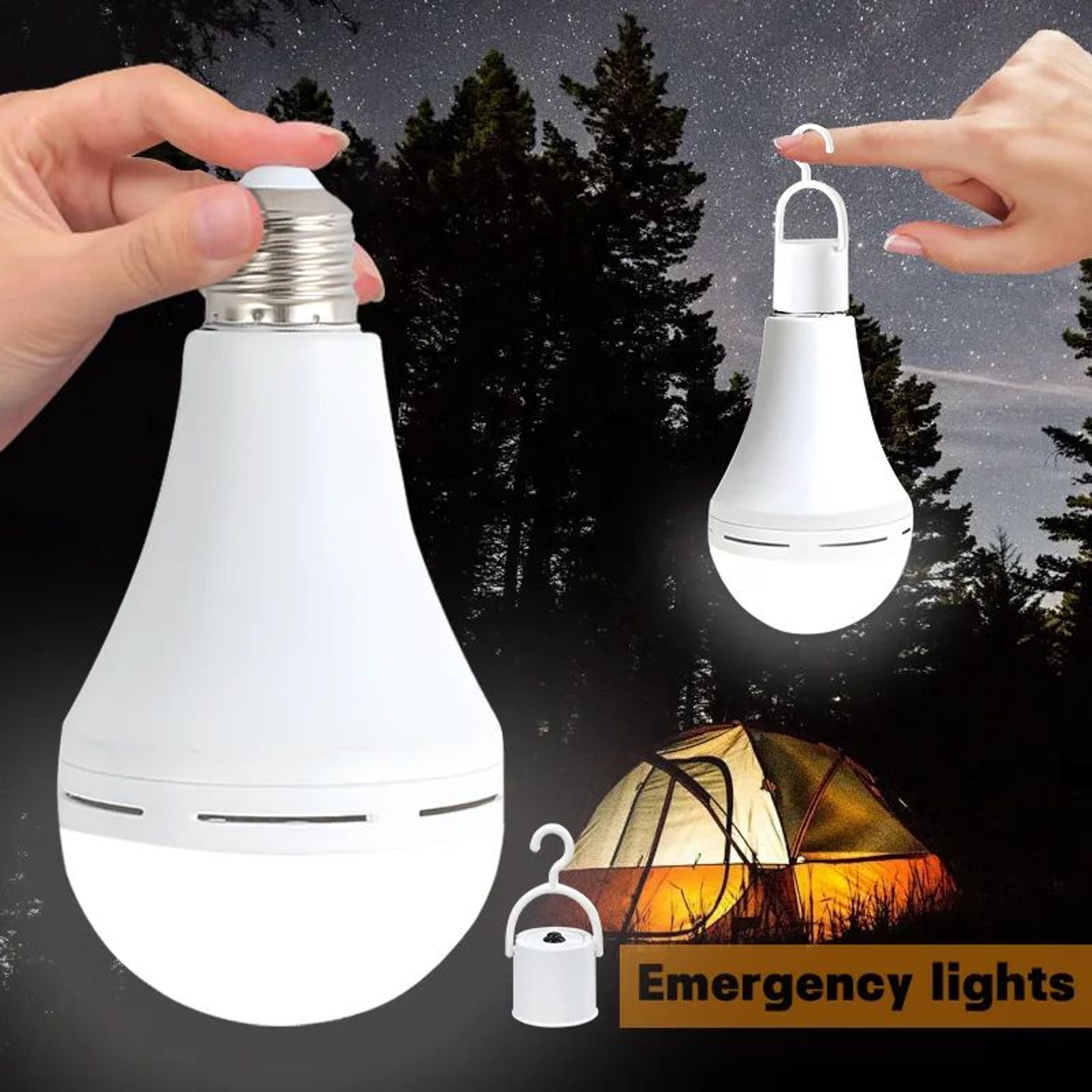 e27 rechargeable led emergency bulb for power outages and camping