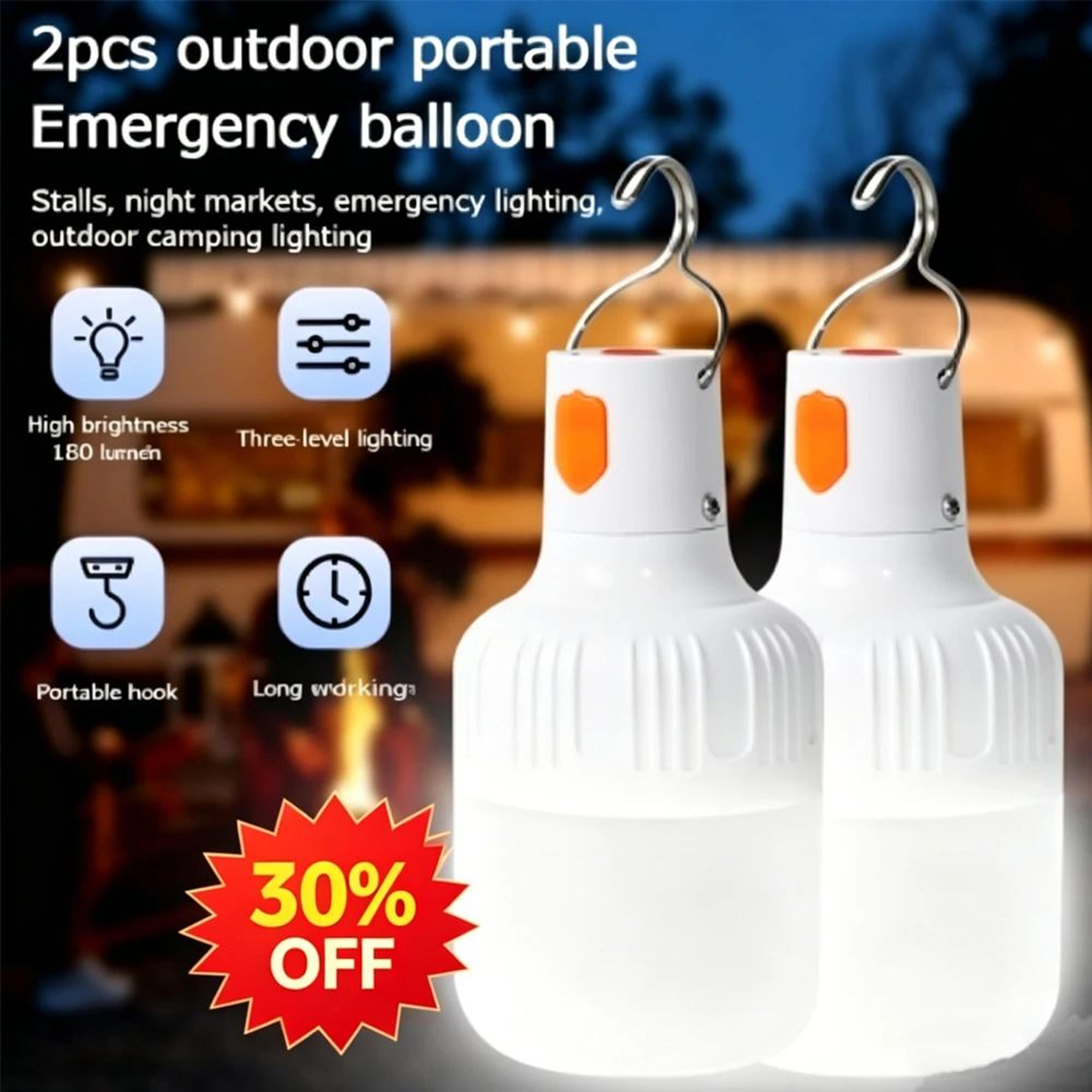 rechargeable portable led emergency camping light