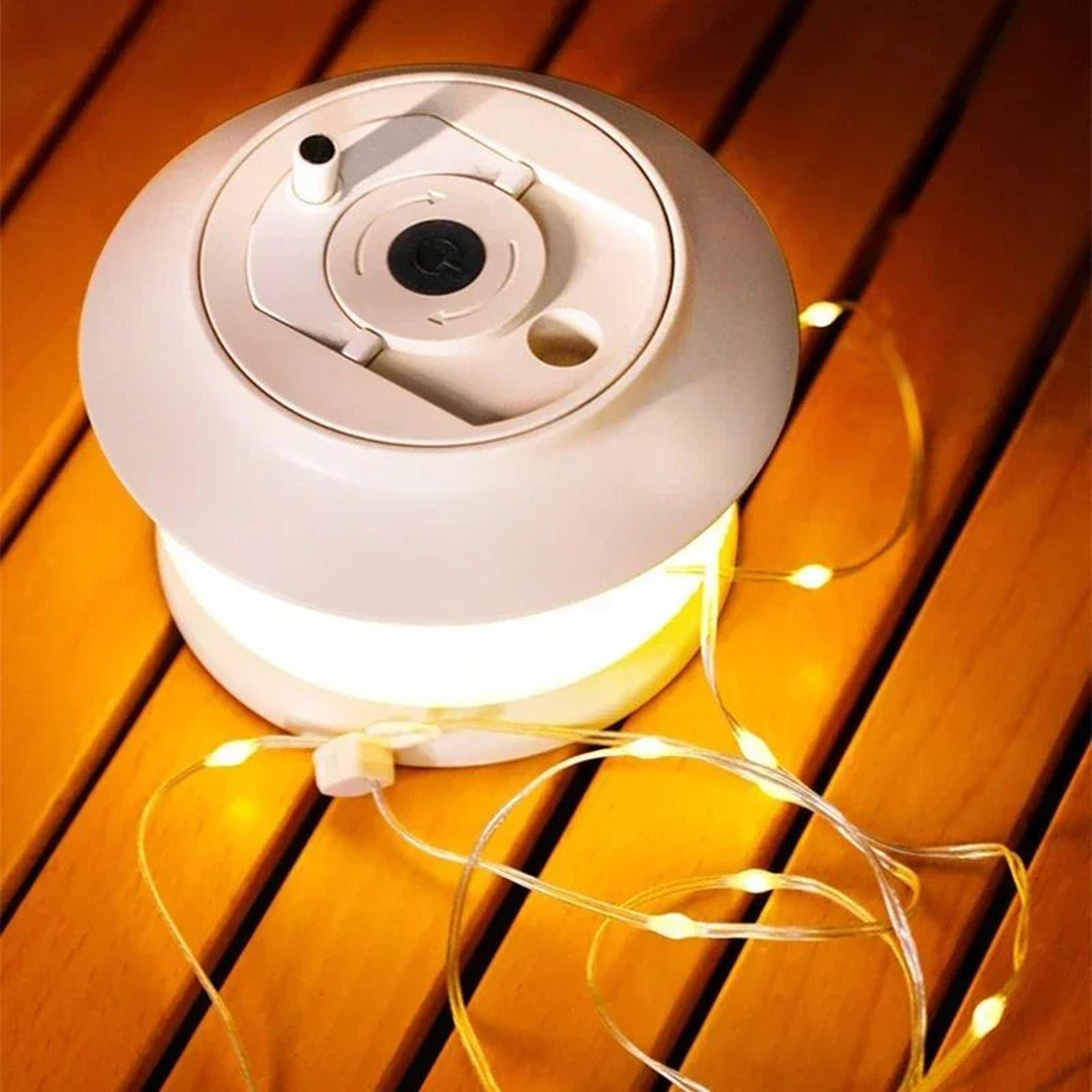 20m usb rechargeable waterproof led camping string lights