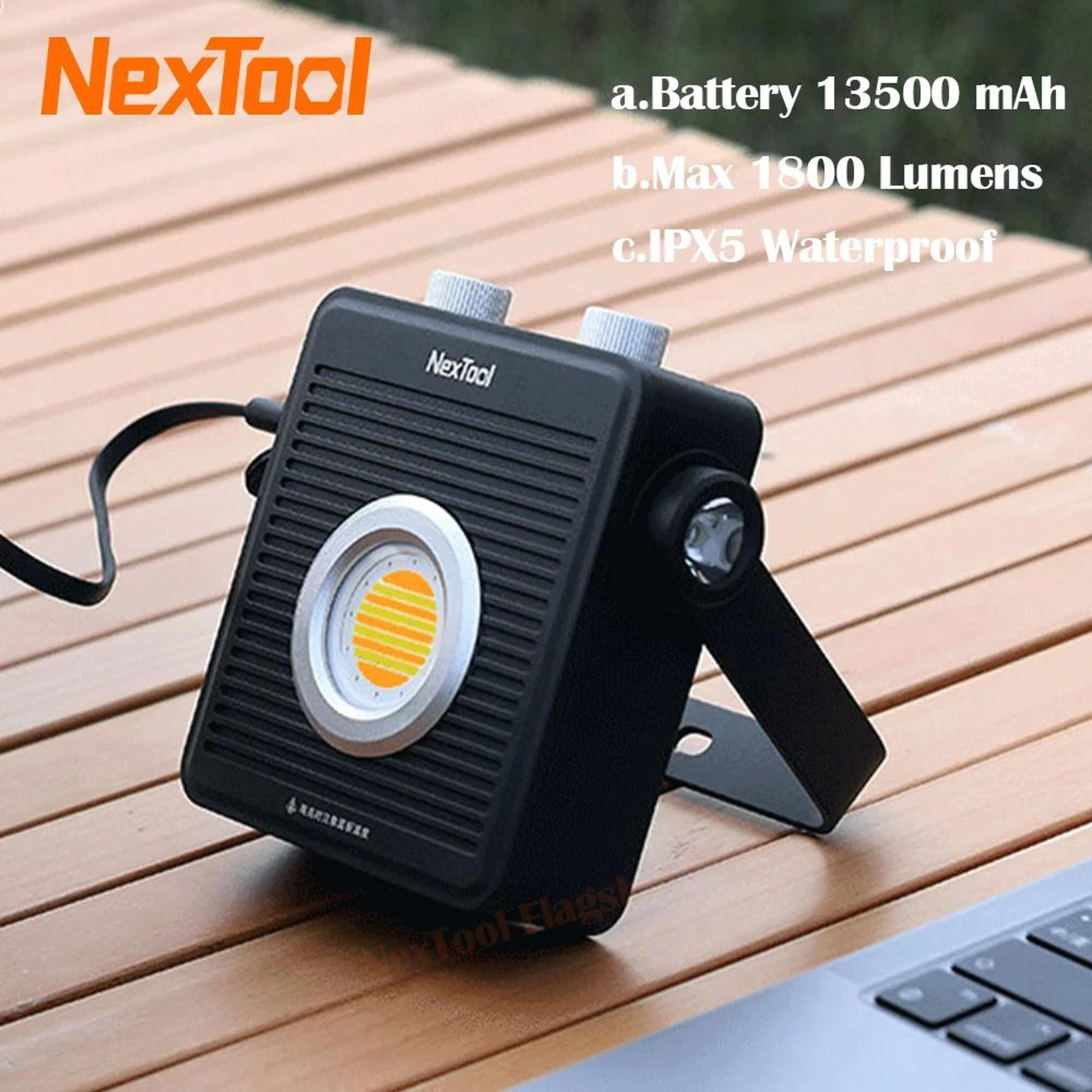 nextool 13500mah rechargeable camping lantern with power bank