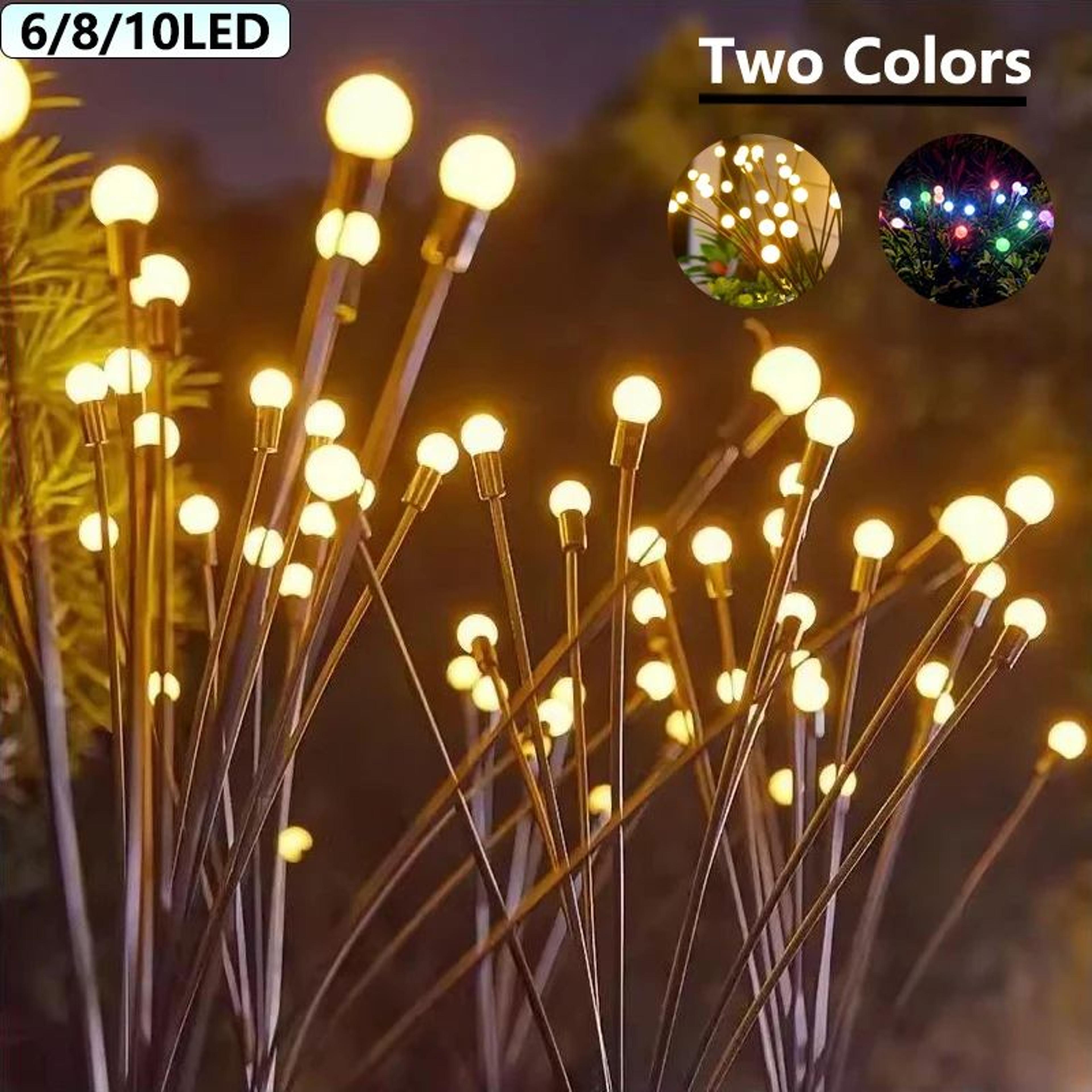 solar firefly ball garden lights for outdoor decoration