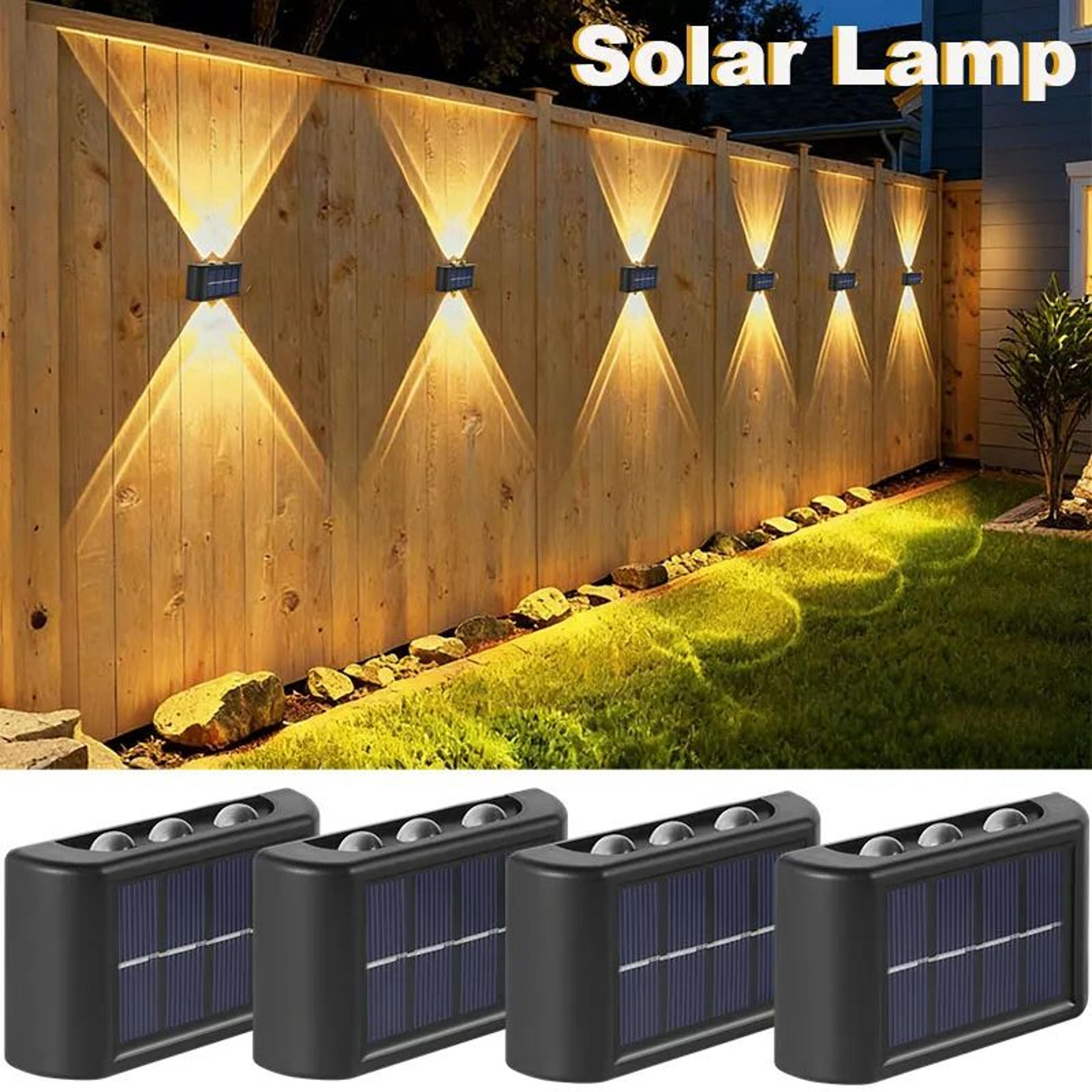 solar led dusk to dawn outdoor wall light