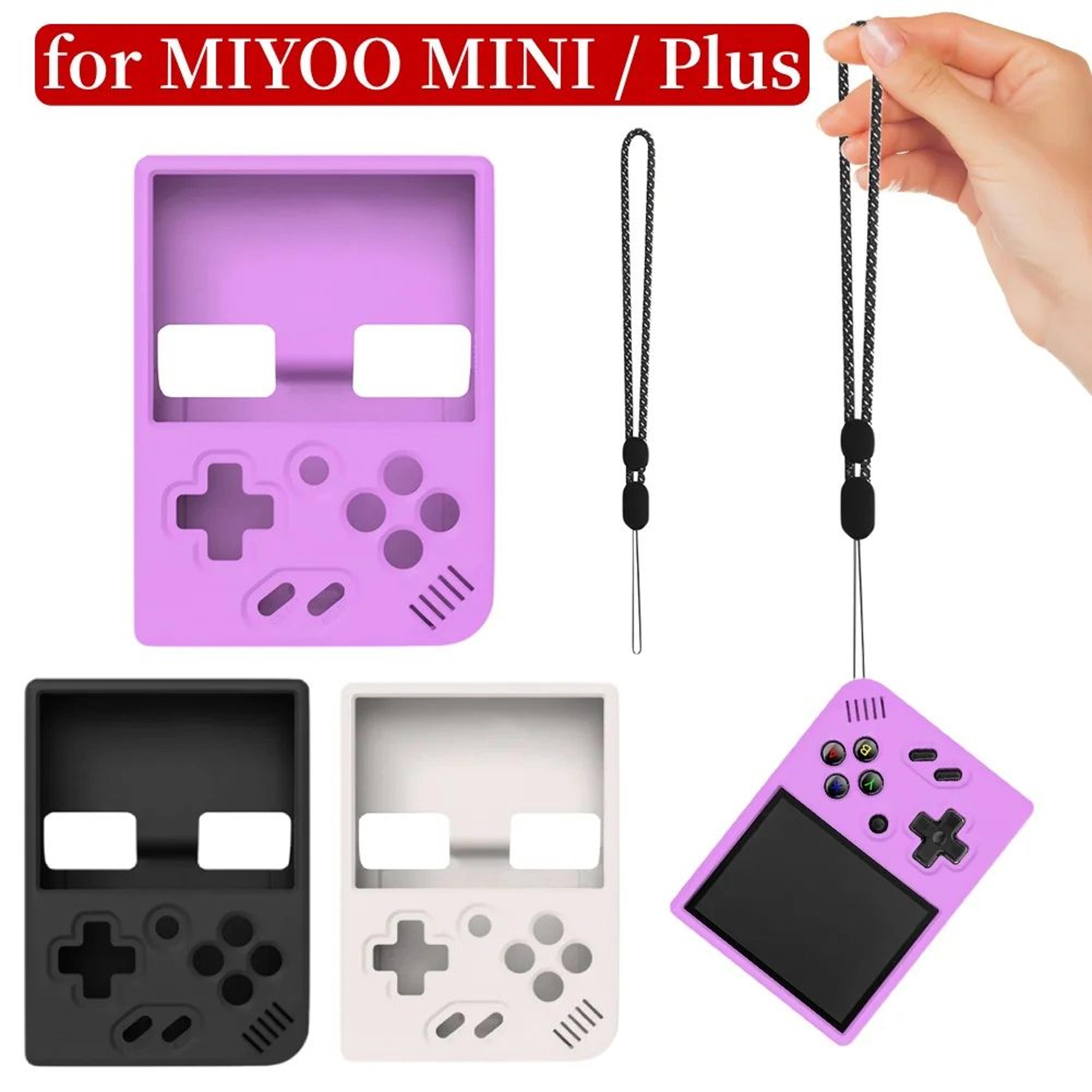 silicone protective skin cover with lanyard for miyoo mini plus