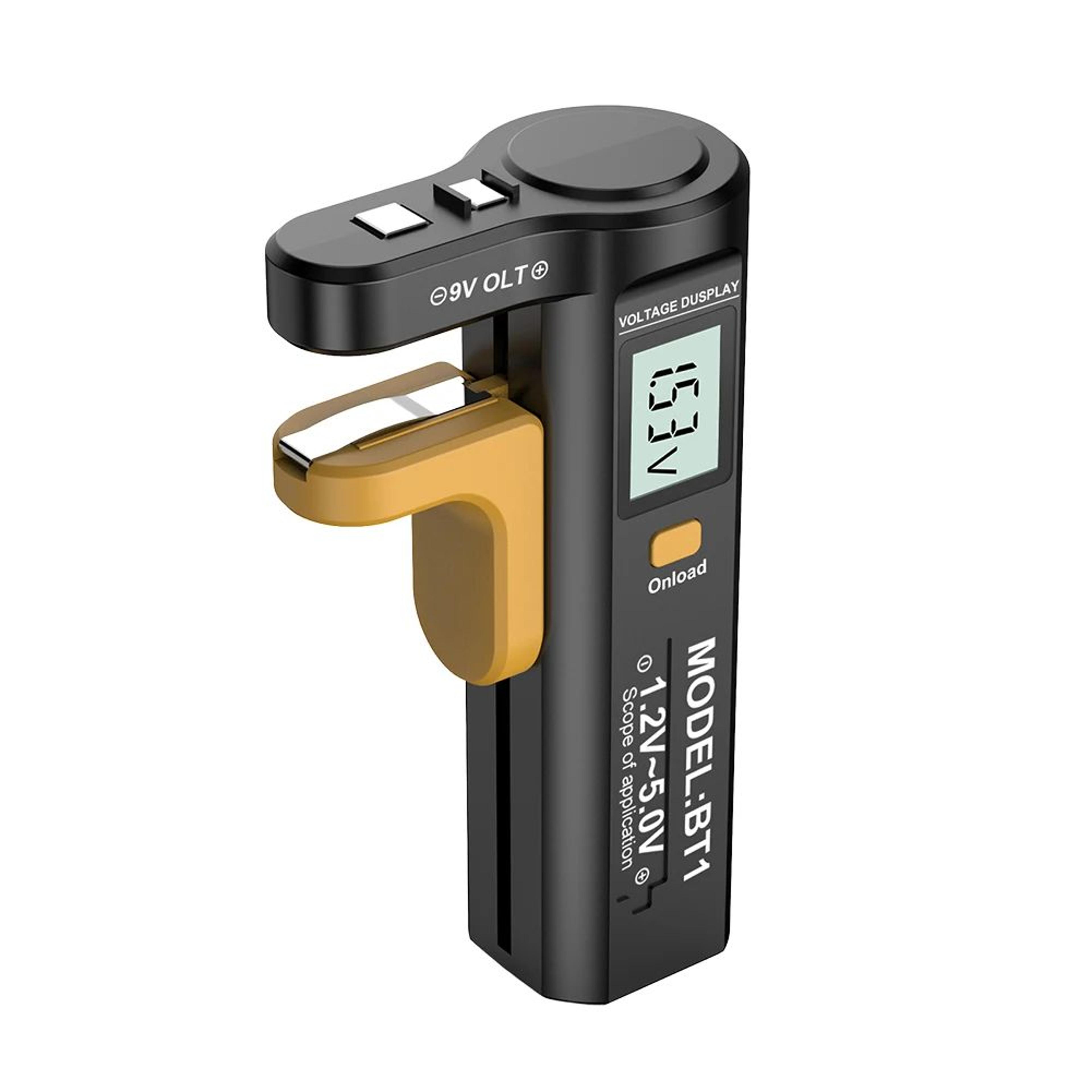 lcd digital battery tester for aa aaa c d n and button cells