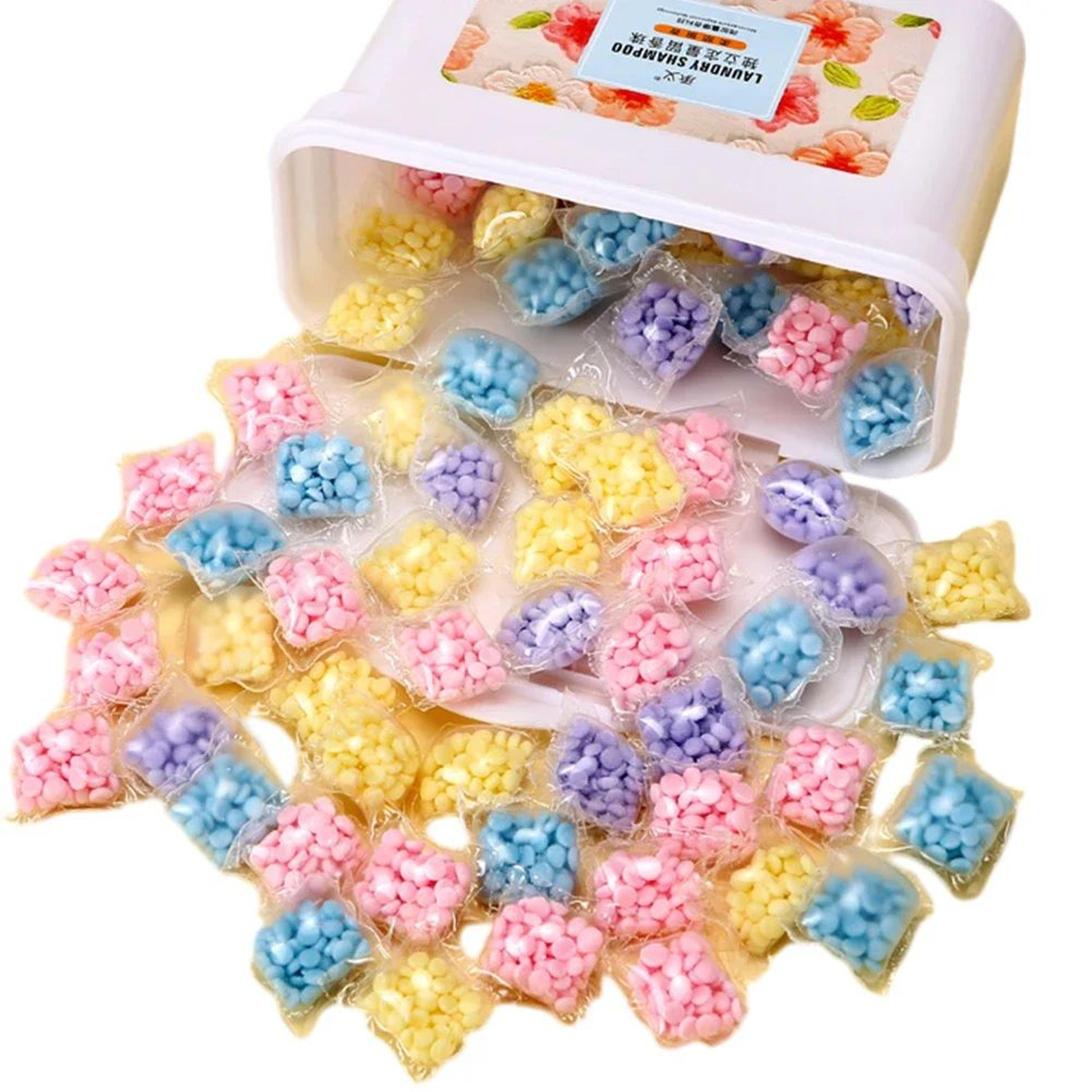 100 piece laundry fragrance beads for washing machine