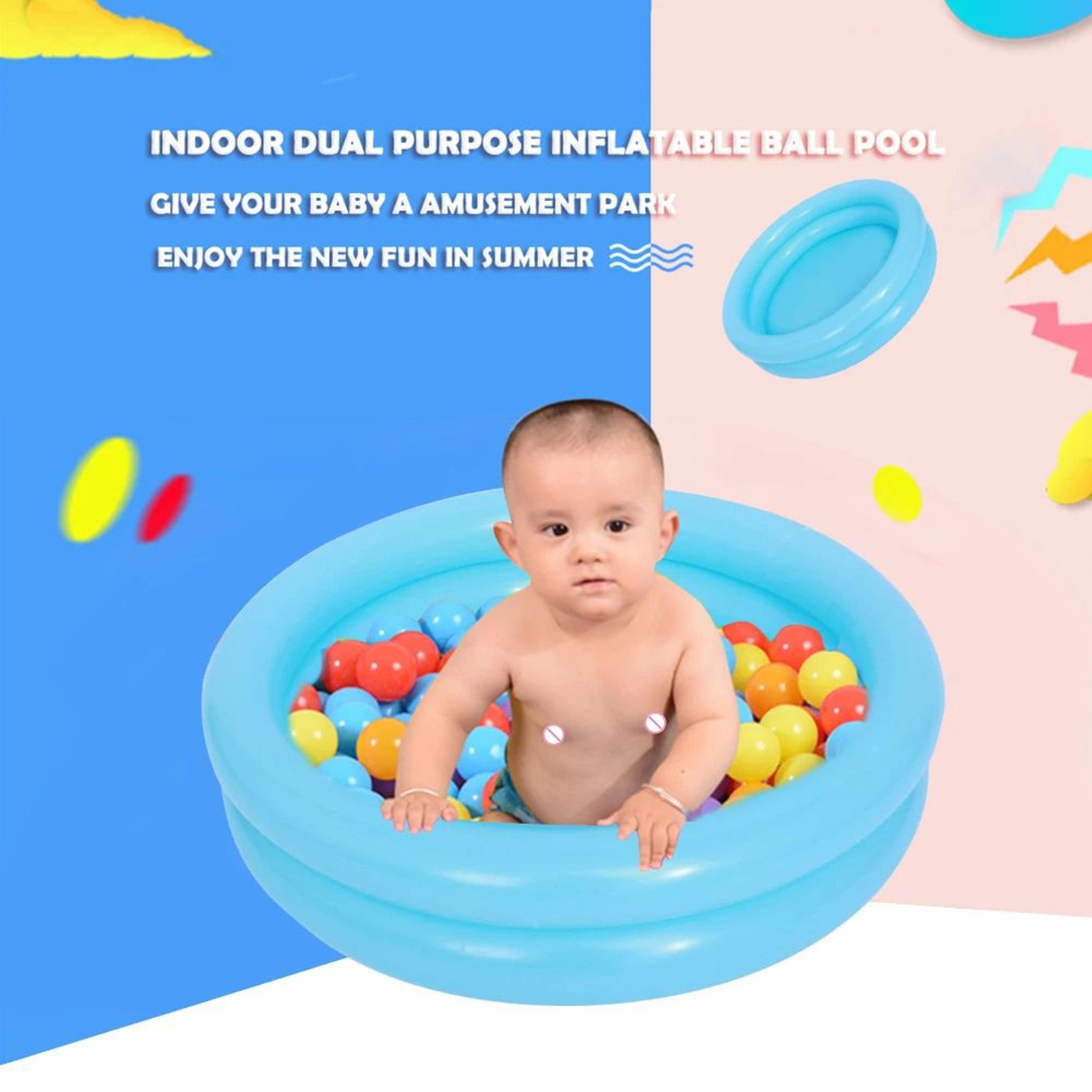portable inflatable baby swimming and paddling pool
