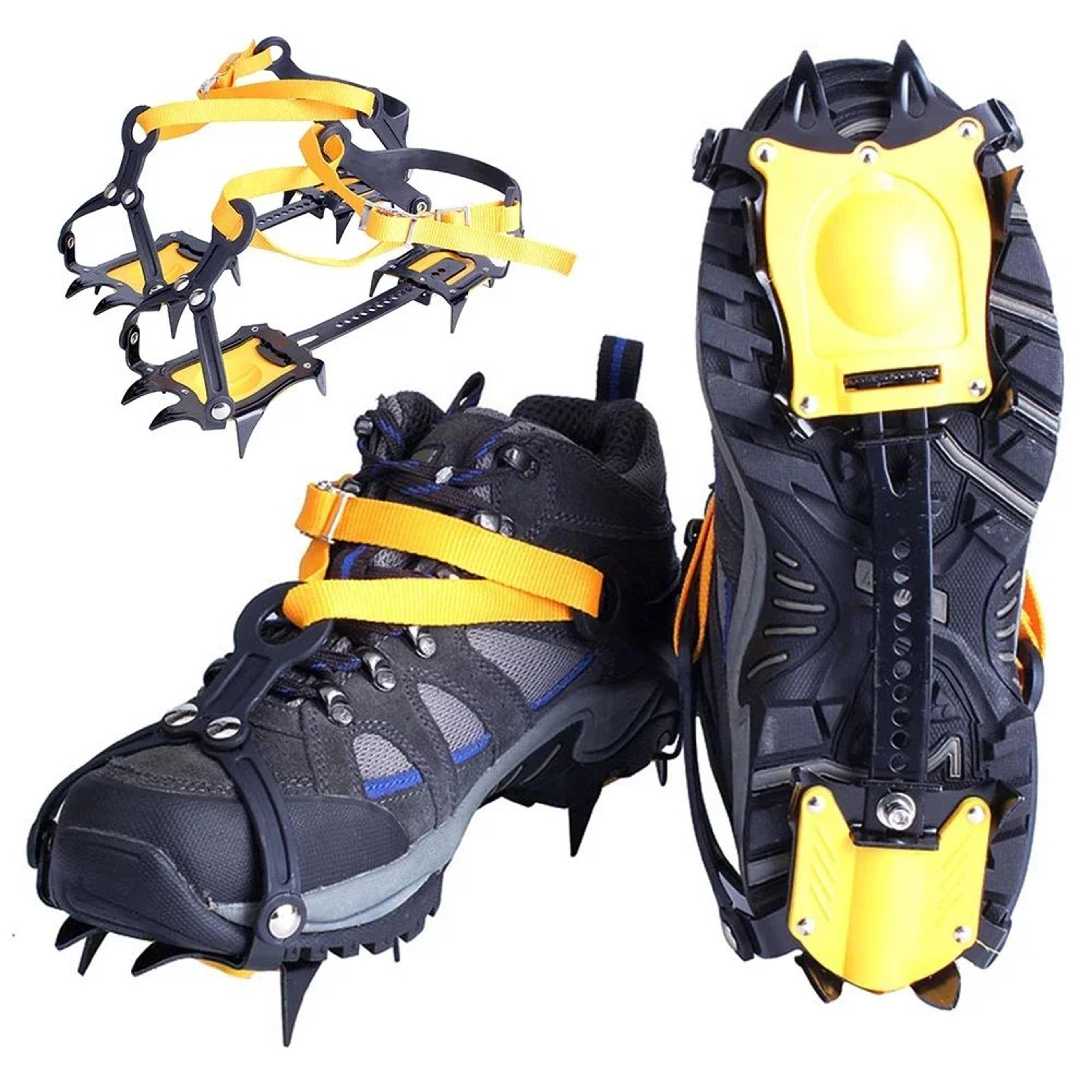 stainless steel 10 teeth adjustable ice crampons