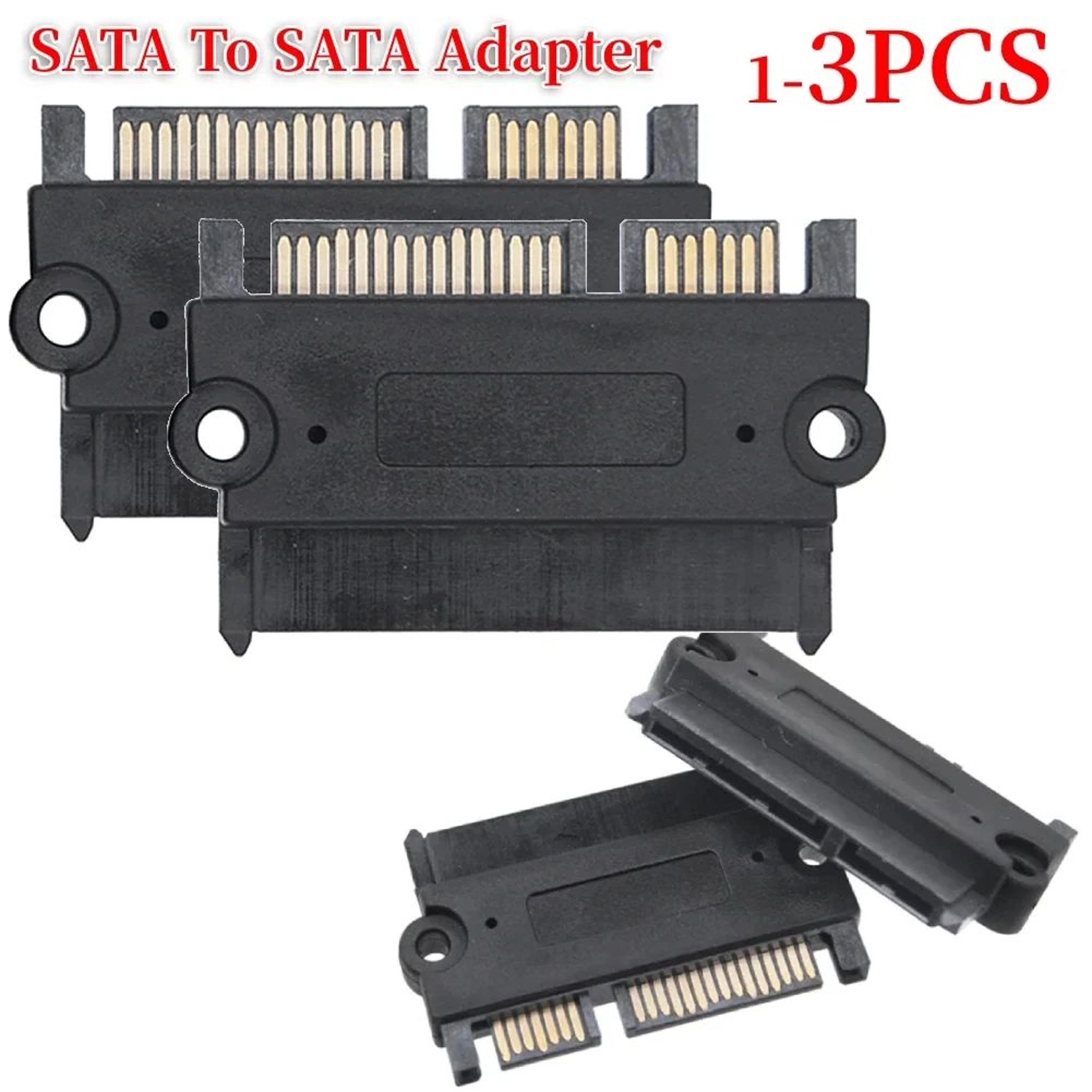 22 pin sata male to female power and data converter